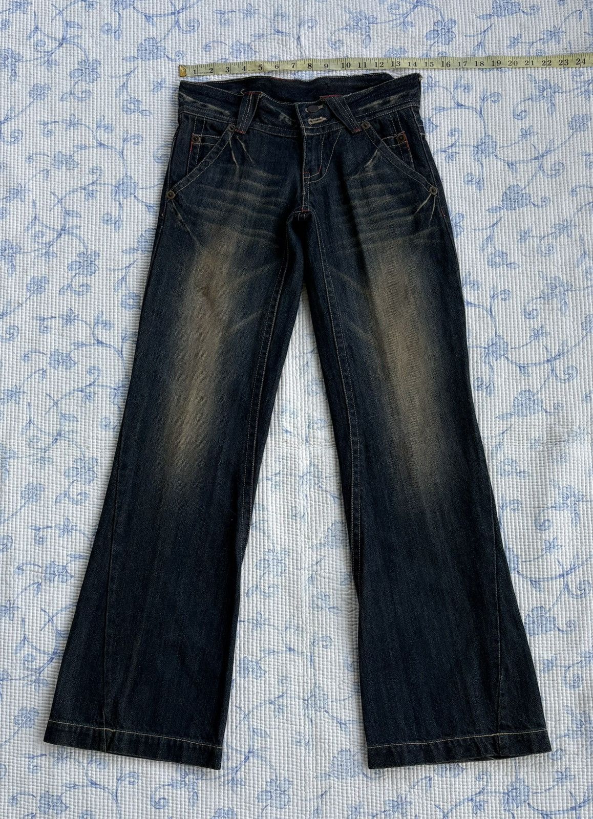 Japanese Brand Japanese Richer Glamour Streetwear Jeans Flared Denim Size US 28 / EU 44 - 3 Thumbnail