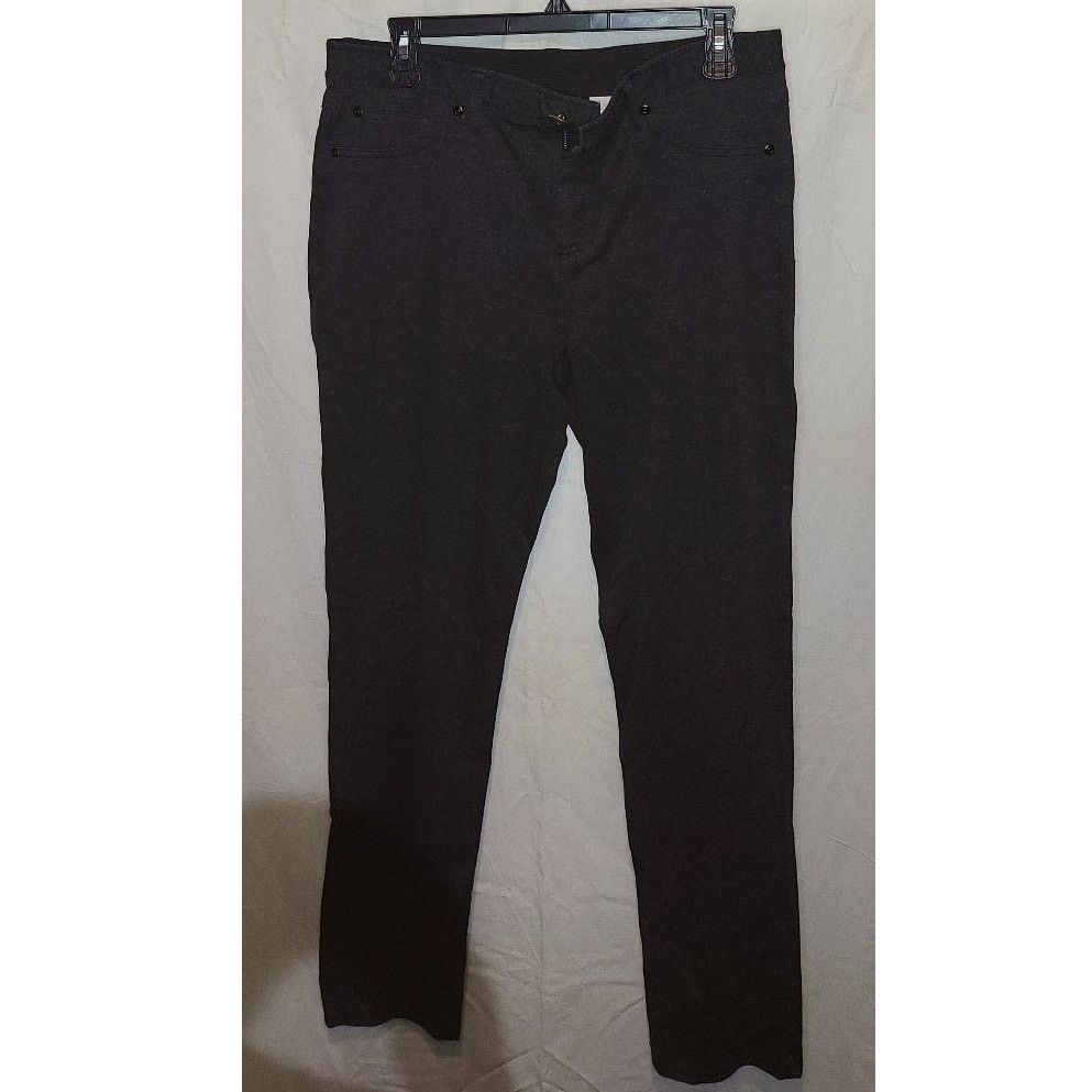 Chicos Chico’s Black Stretch Jeggings Pants Size 1 Medium 8-10 Size 30" / US 8 / IT 44 - 1 Thumbnail