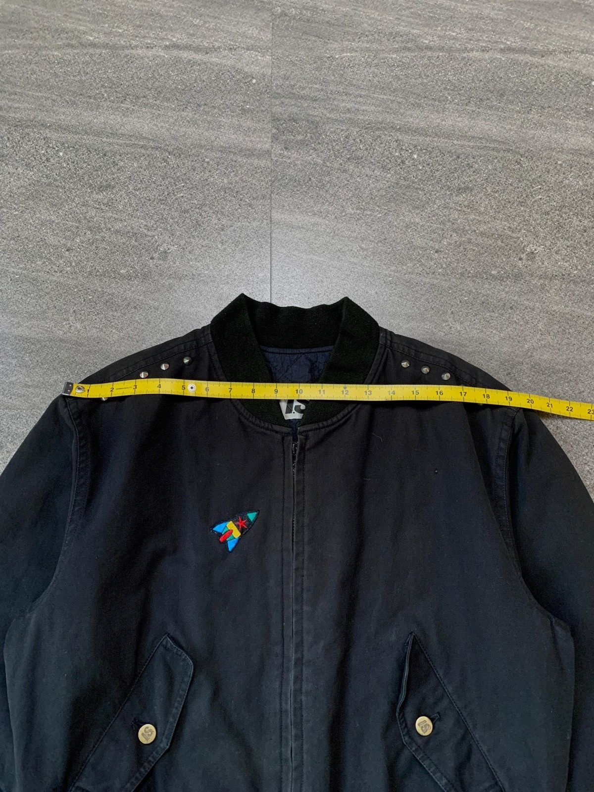 Issey Miyake FREE TAX ! 80s IS Logo Bomber Jacket Size US M / EU 48-50 / 2 - 18 Thumbnail