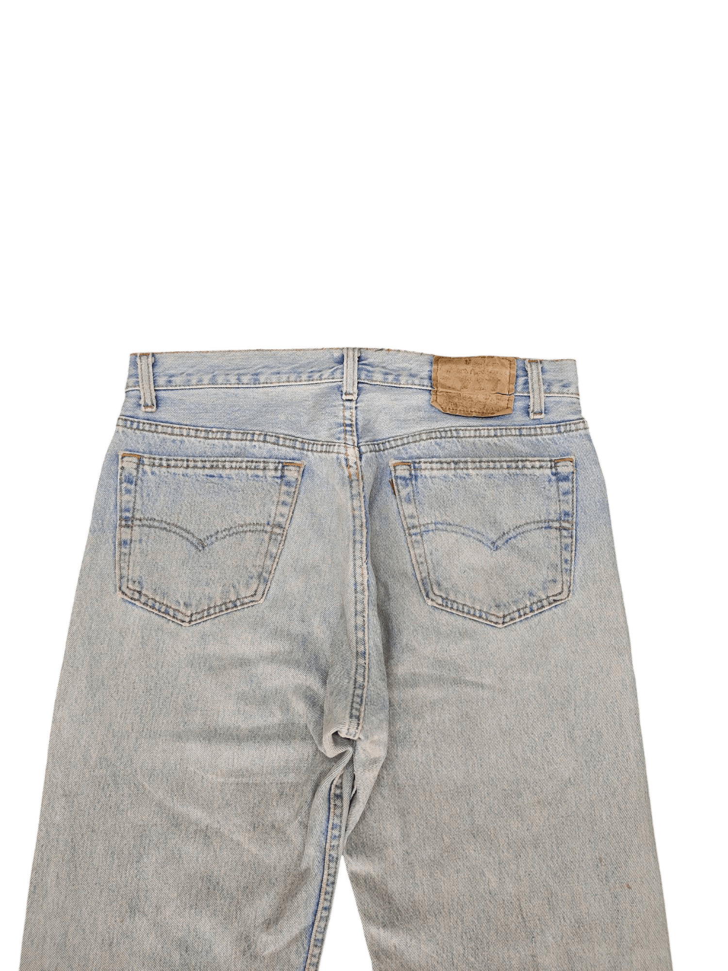 Levi's Vintage 90s Levis 501 Distress Faded Rusty Denim Jeans Size US 34 / EU 50 - 10 Thumbnail