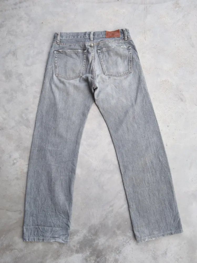 Japanese Brand Vintage Uniqlo S-002 Straight Leg Distressed Jeans 30x30 Size US 30 / EU 46 - 2 Thumbnail