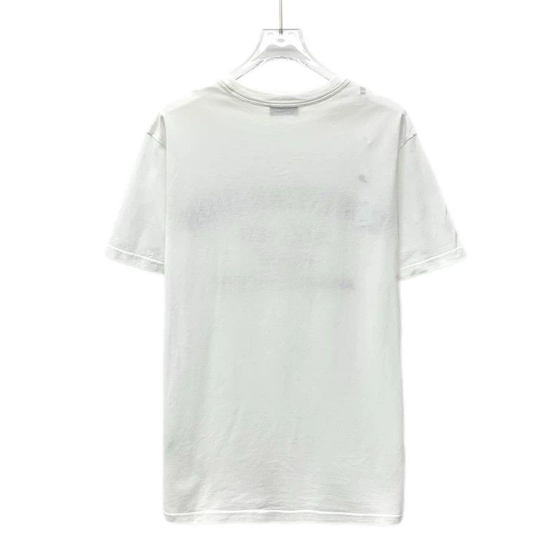 Dior Dior White logo letter print cotton round-neck short-sleeve Size US XS / EU 42 / 0 - 2 Thumbnail