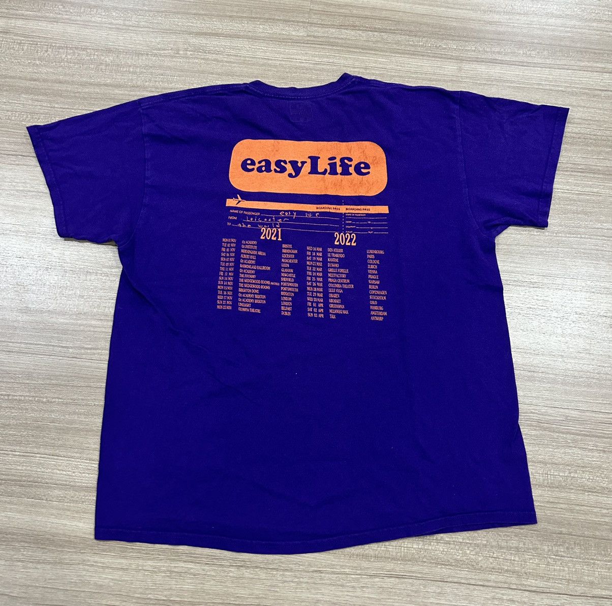 Band Tees Easy life Size US XL / EU 56 / 4 - 2 Thumbnail
