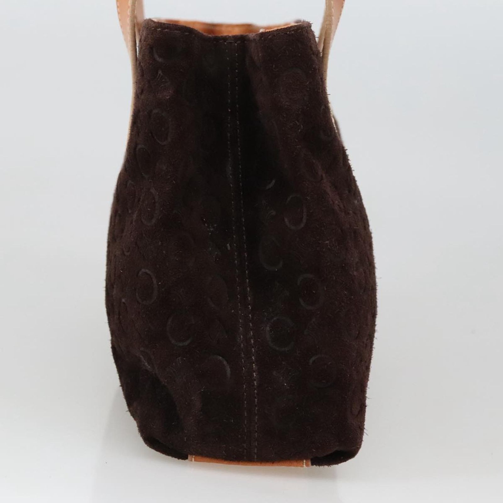 Celine C Logo Suede Tote Model Suede C Logo