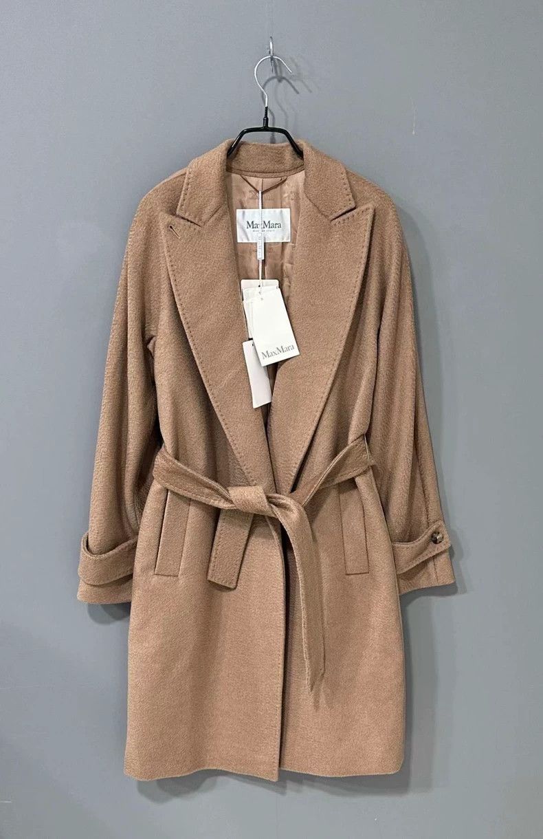 Max Mara Max Mara Maismala Camel Wool Bathrobe Coat Size XXL / US 16-18 / IT 52-54 - 1 Thumbnail