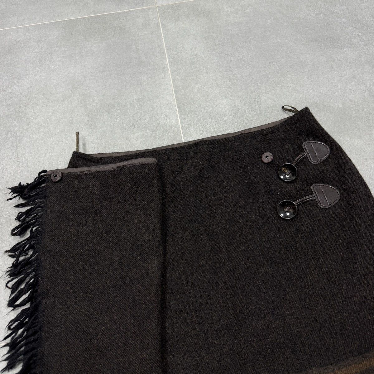 Weekend Max Mara Weekend Max Mara Women Wool Skirt Size US 8 Size 30" / US 8 / IT 44 - 7 Thumbnail
