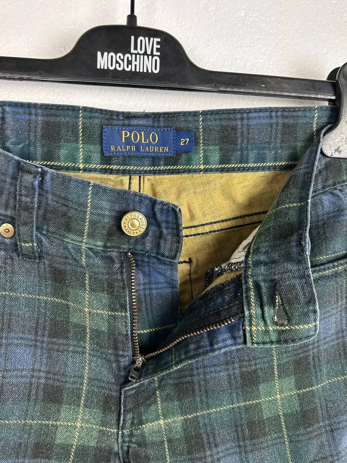 Polo Ralph Lauren Ralph Lauren Blackwatch Tartan Plaid Casual Pants Trousers Size 27" / US 4 / IT 40 - 6 Thumbnail
