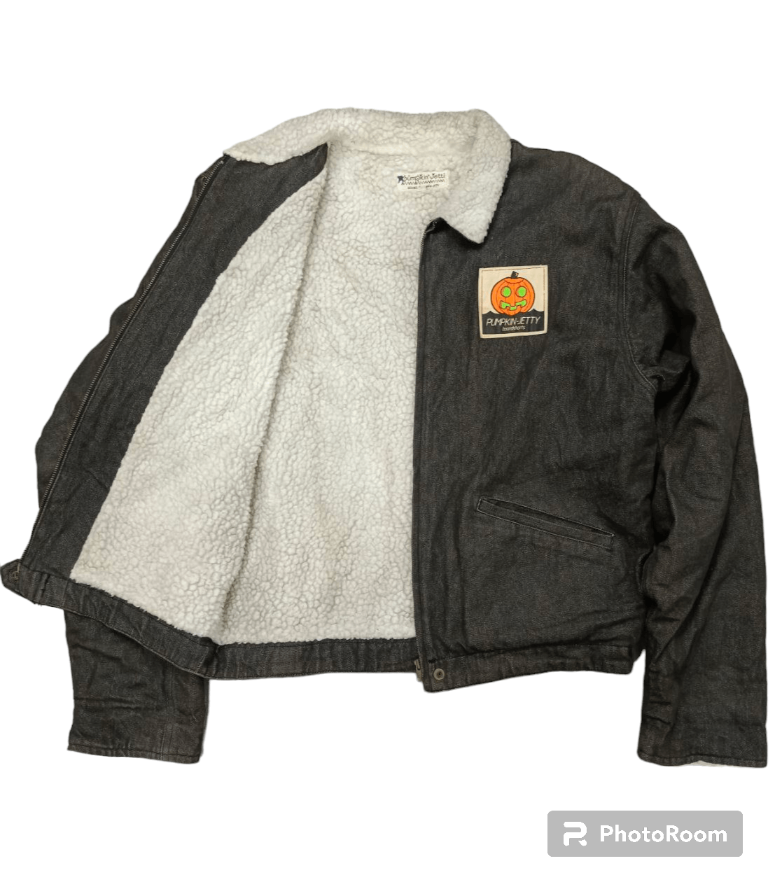 Japanese Brand SHERPA BOMBER JACKET PUMPKIN-JETTY🇯🇵 Size US M / EU 48-50 / 2 - 3 Thumbnail
