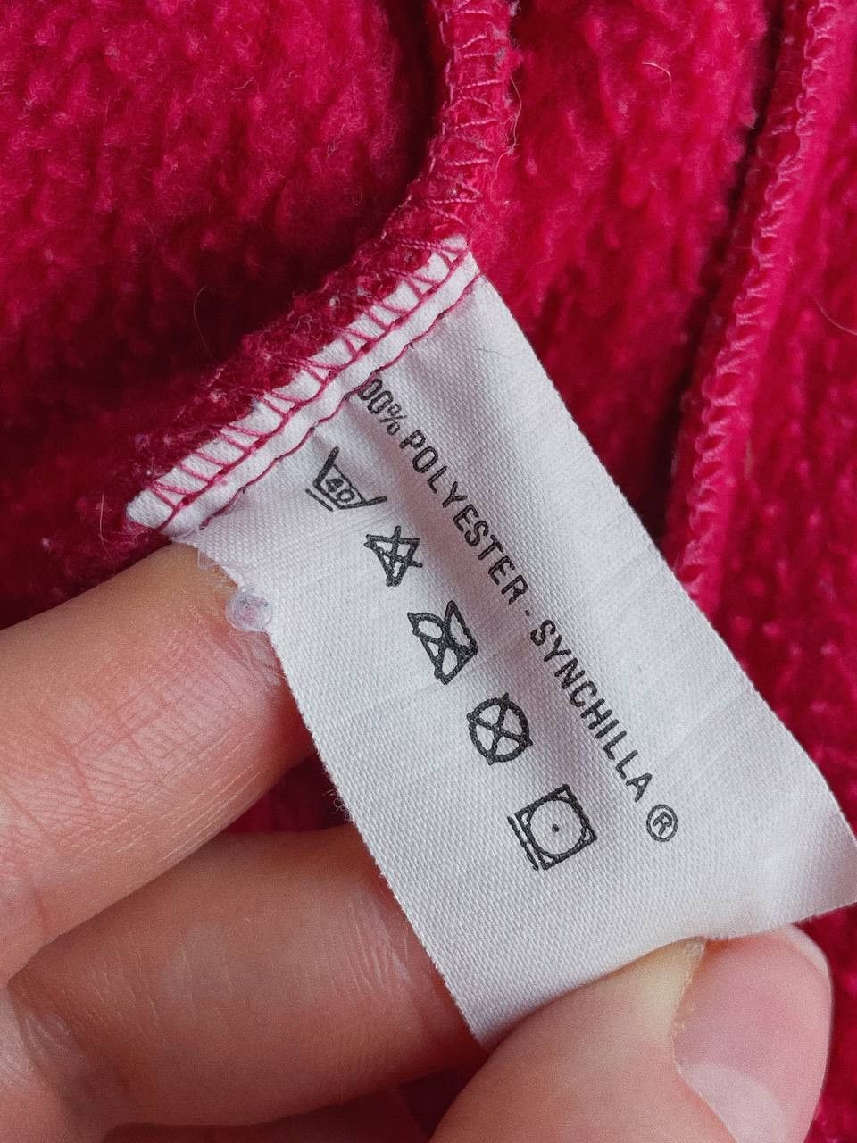 Patagonia Vintage Patagonia Pink Fleece Size US L / EU 52-54 / 3 - 13 Thumbnail