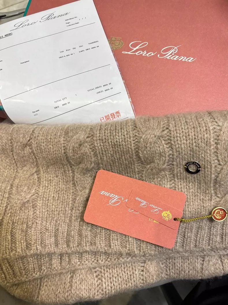 Loro Piana Loro Piana 100% Cashmere Scarf - dmc Size ONE SIZE - 1 Thumbnail