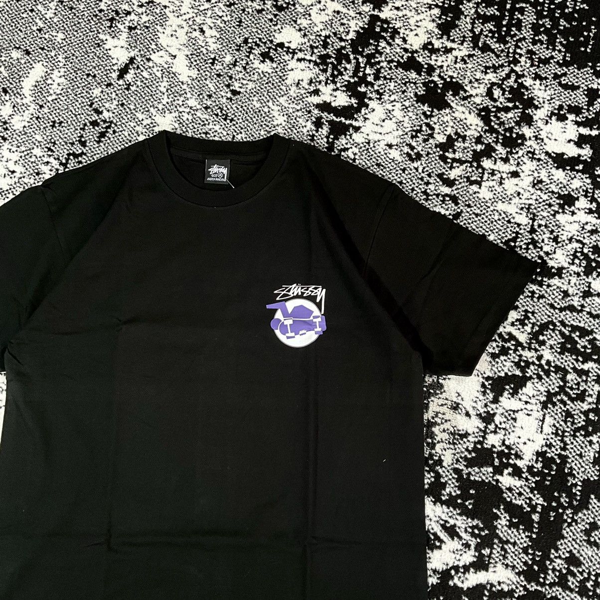 Other STUSSY SKATEMAN TEE BLACK -L Size US L / EU 52-54 / 3 - 4 Thumbnail