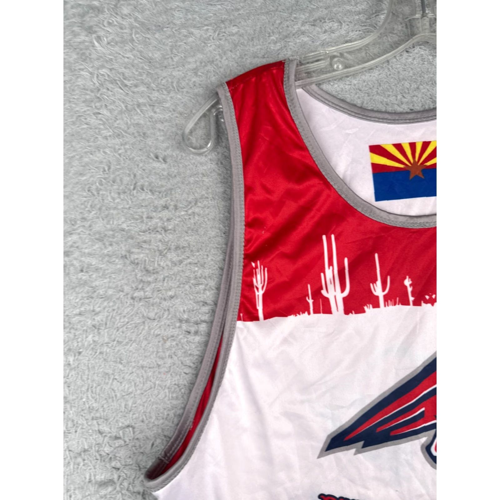 Vintage East Valley Bulls Lacrosse Jersey Shirt Adult Small Red Reversible Tank Size US S / EU 44-46 / 1 - 3 Thumbnail