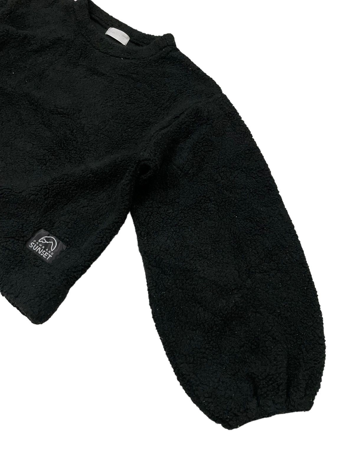 Beauty Beast Dawn And Sunset GAMUT Cropped Faux Fleece Winter Pull Over Size L / US 10 / IT 46 - 4 Thumbnail