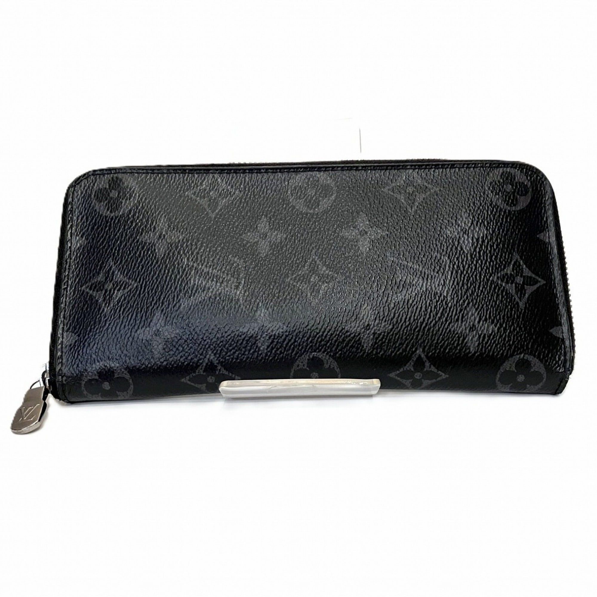 Louis Vuitton Louis Vuitton Zippy Wallet Vertical Monogram Eclipse Toal Fabric M62295 Size ONE SIZE - 1 Thumbnail