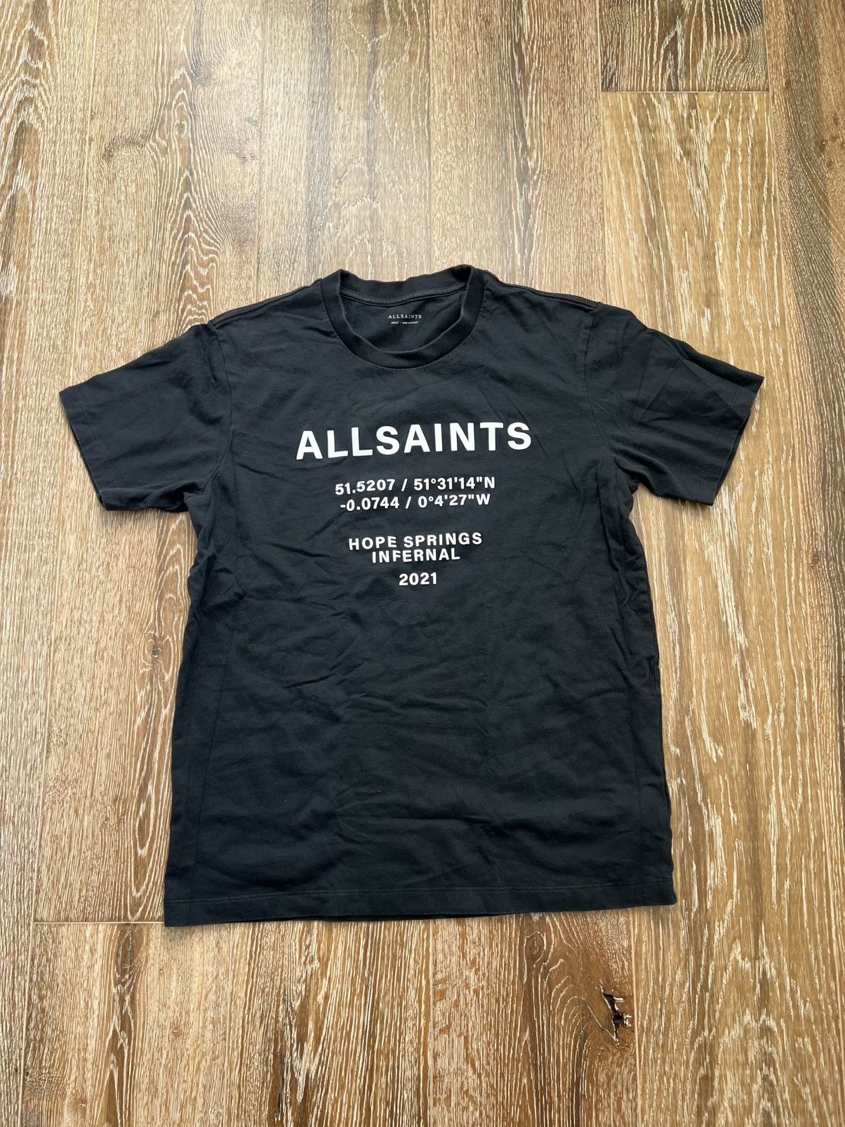Allsaints Allsaints hope springs infernal 2021 tee Size US S / EU 44-46 / 1 - 1 Thumbnail