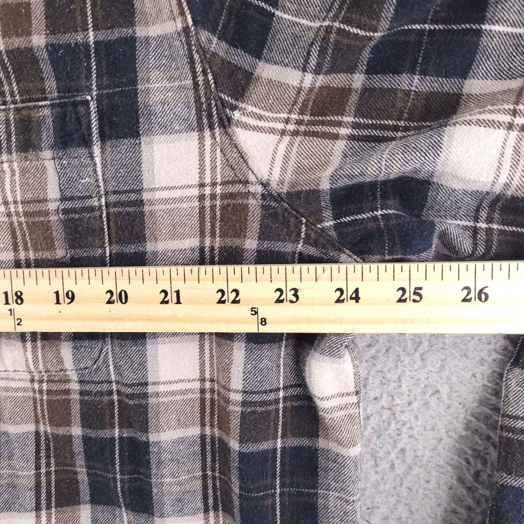 Eddie Bauer Eddie Bauer Shirt Mens XL Brown Plaid Flannel Long Sleeve Button-Up Size US XL / EU 56 / 4 - 7 Thumbnail