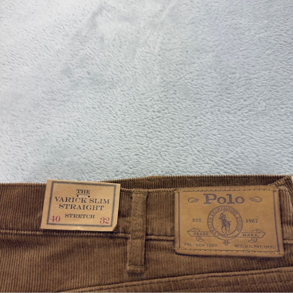 Polo Ralph Lauren Polo Ralph Lauren NWT Men's Size 40x32 The Varick Slim Stra Size US 40 / EU 56 - 6 Thumbnail