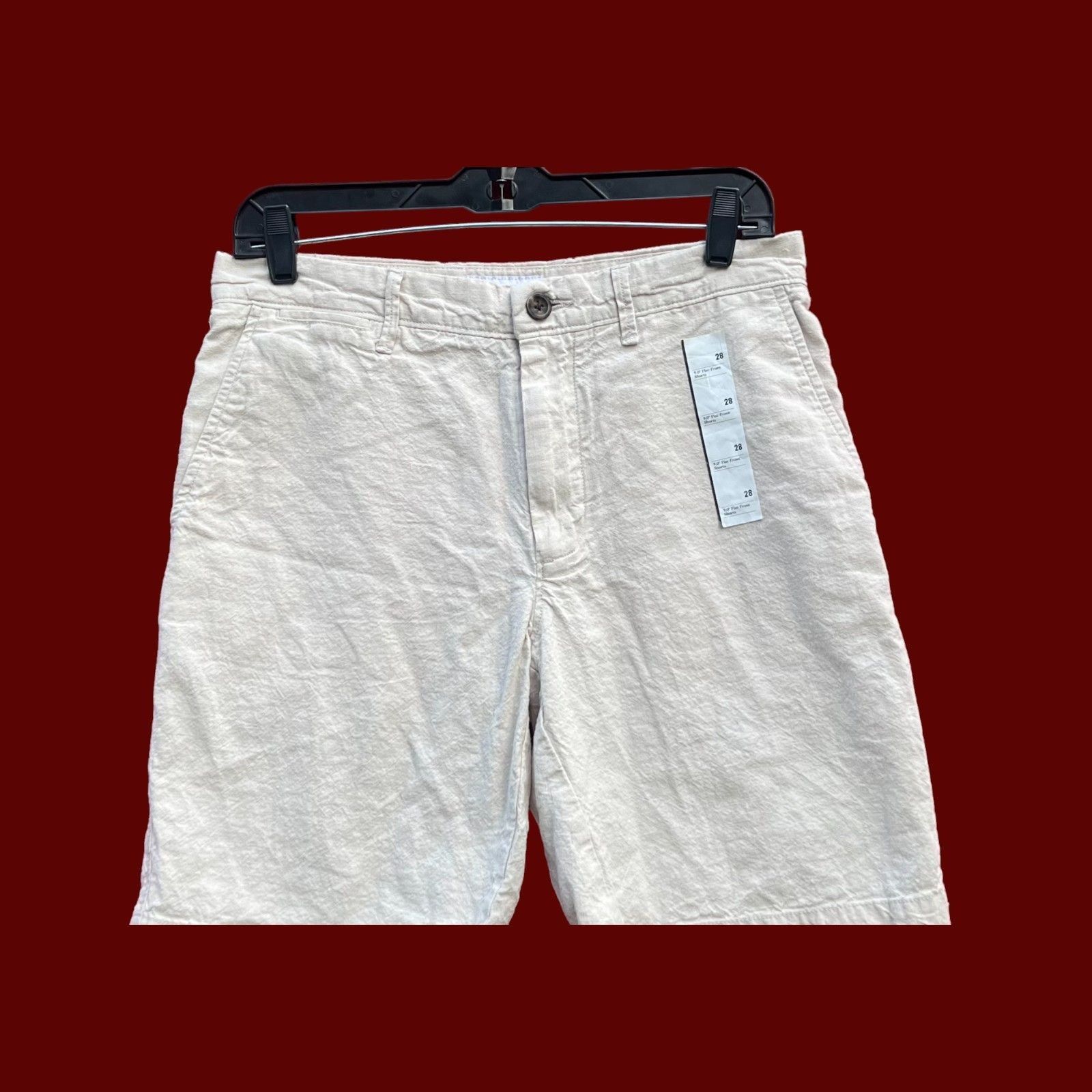 Other GoodFellow - Men's Flat Frint Short - 9" Inseam - Beige - 28 Size US 28 / EU 44 - 11 Thumbnail