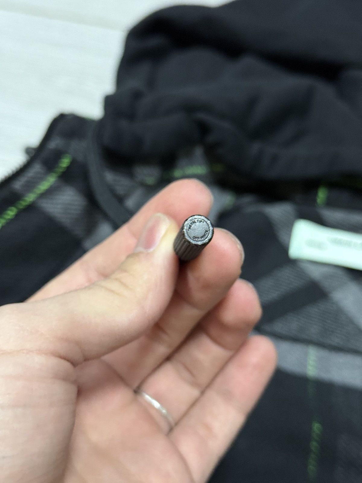 Off-White Off-White flannel hoodie impressionism check jacket shirt Size US S / EU 44-46 / 1 - 11 Thumbnail