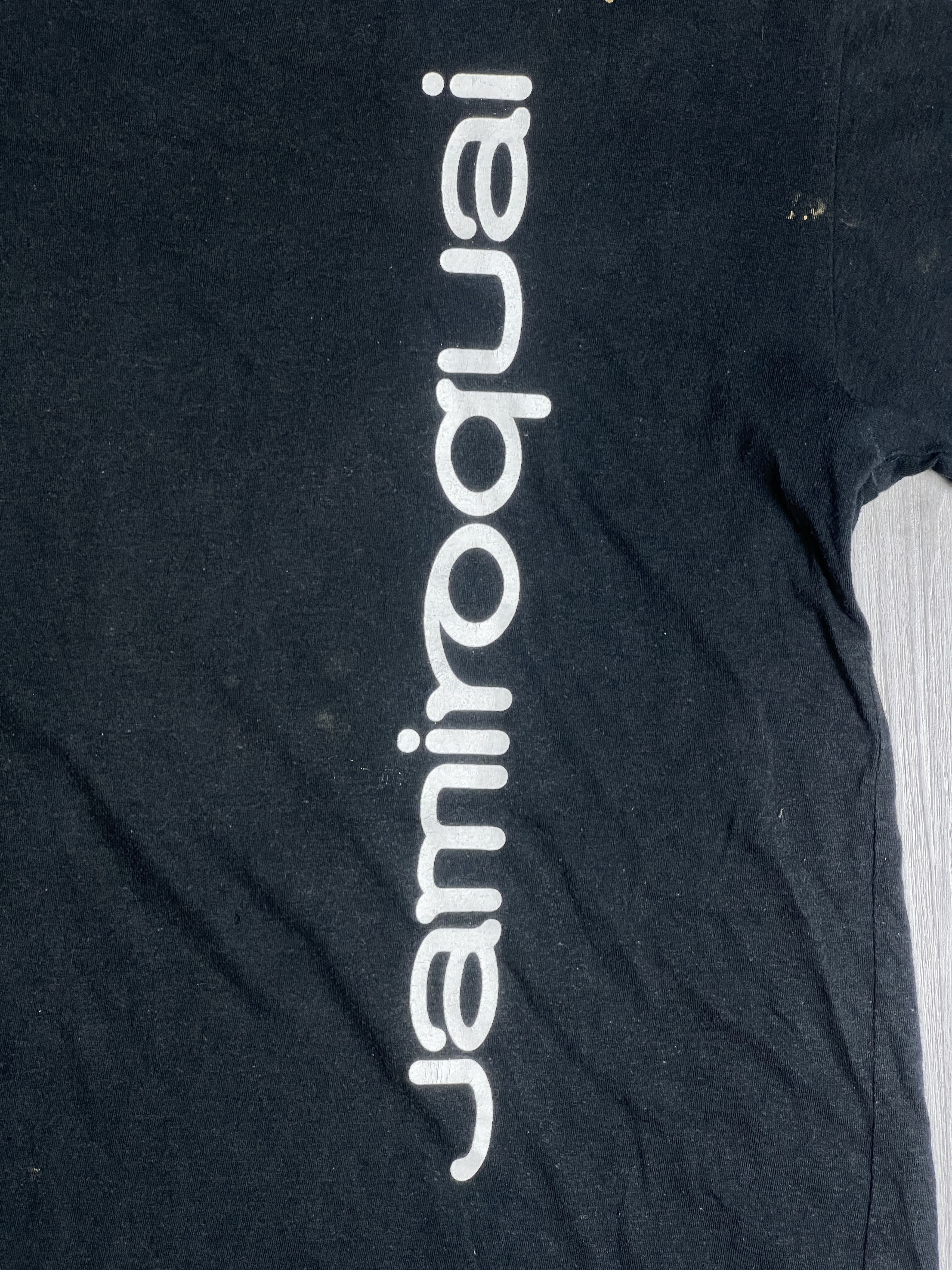 Band Tees Vintage 2002 Jamiroquai Japan Tour Promo Tee GTME404 Size US L / EU 52-54 / 3 - 7 Thumbnail