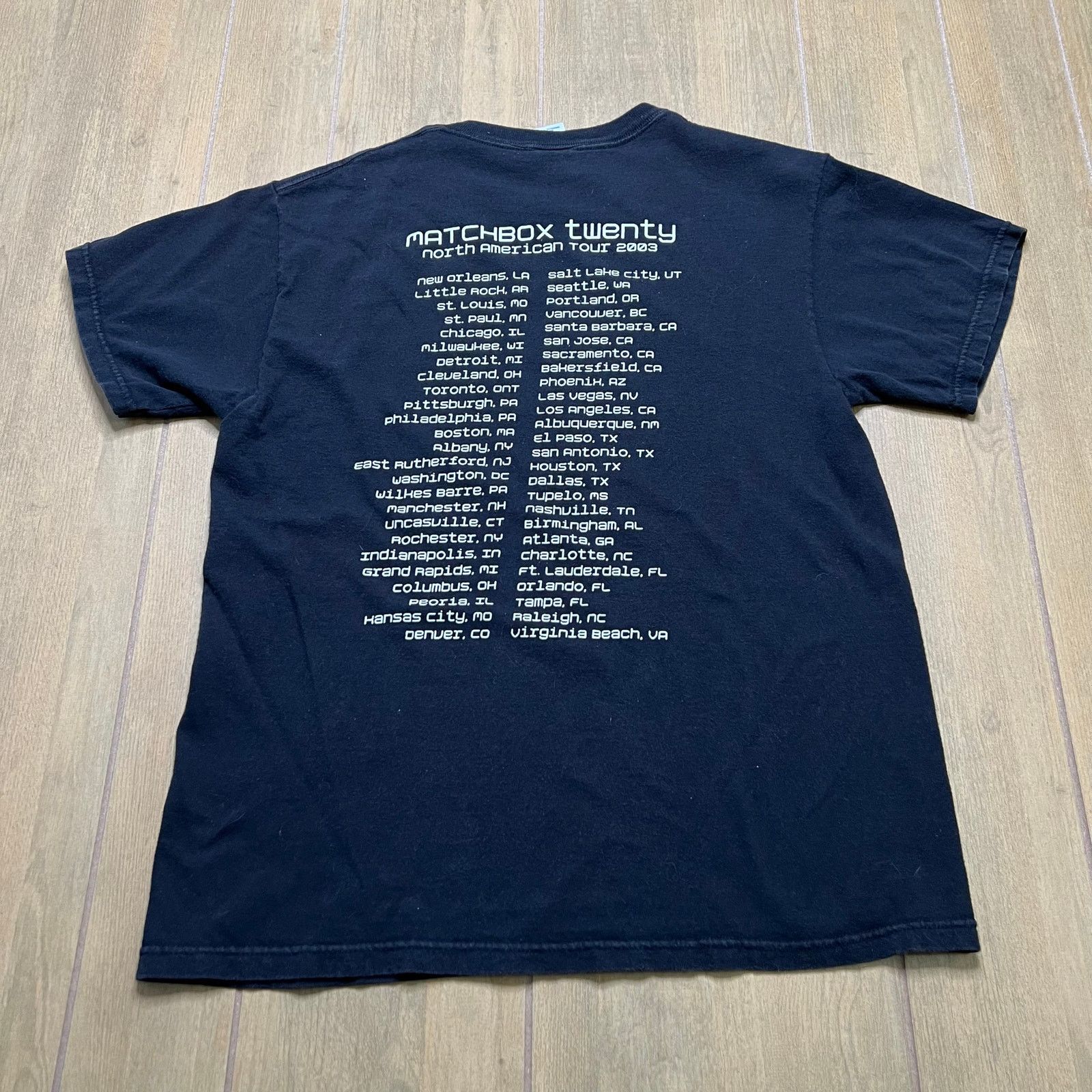 Vintage Vintage Match Box Twenty Black Sz M More Than You Think You Size US M / EU 48-50 / 2 - 6 Thumbnail