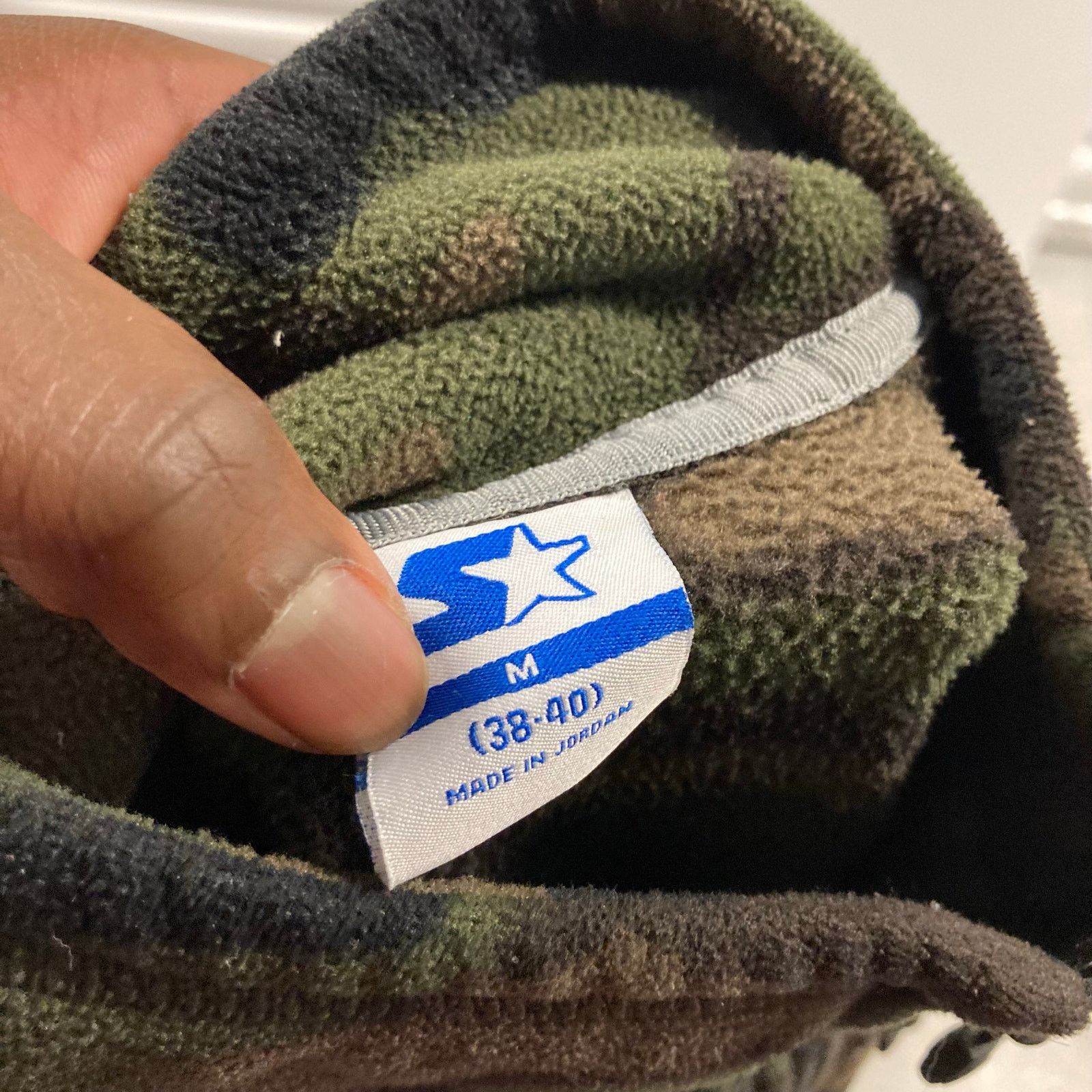 Starter × Vintage y2k camo starter fleece jacket Size US M / EU 48-50 / 2 - 4 Thumbnail