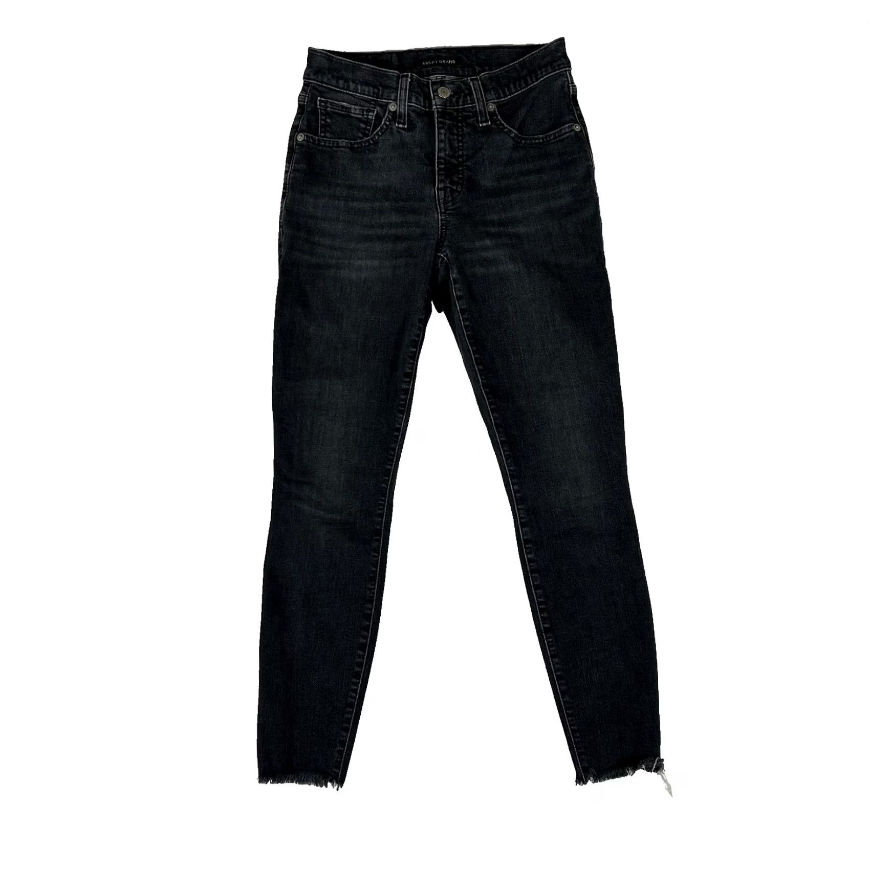 Lucky Brand Lucky Brand Jeans Mid Rise Skinny Ava Ankle 27 In Gray Denim Women's 4/27 Casual Size 27" / US 4 / IT 40 - 2 Thumbnail