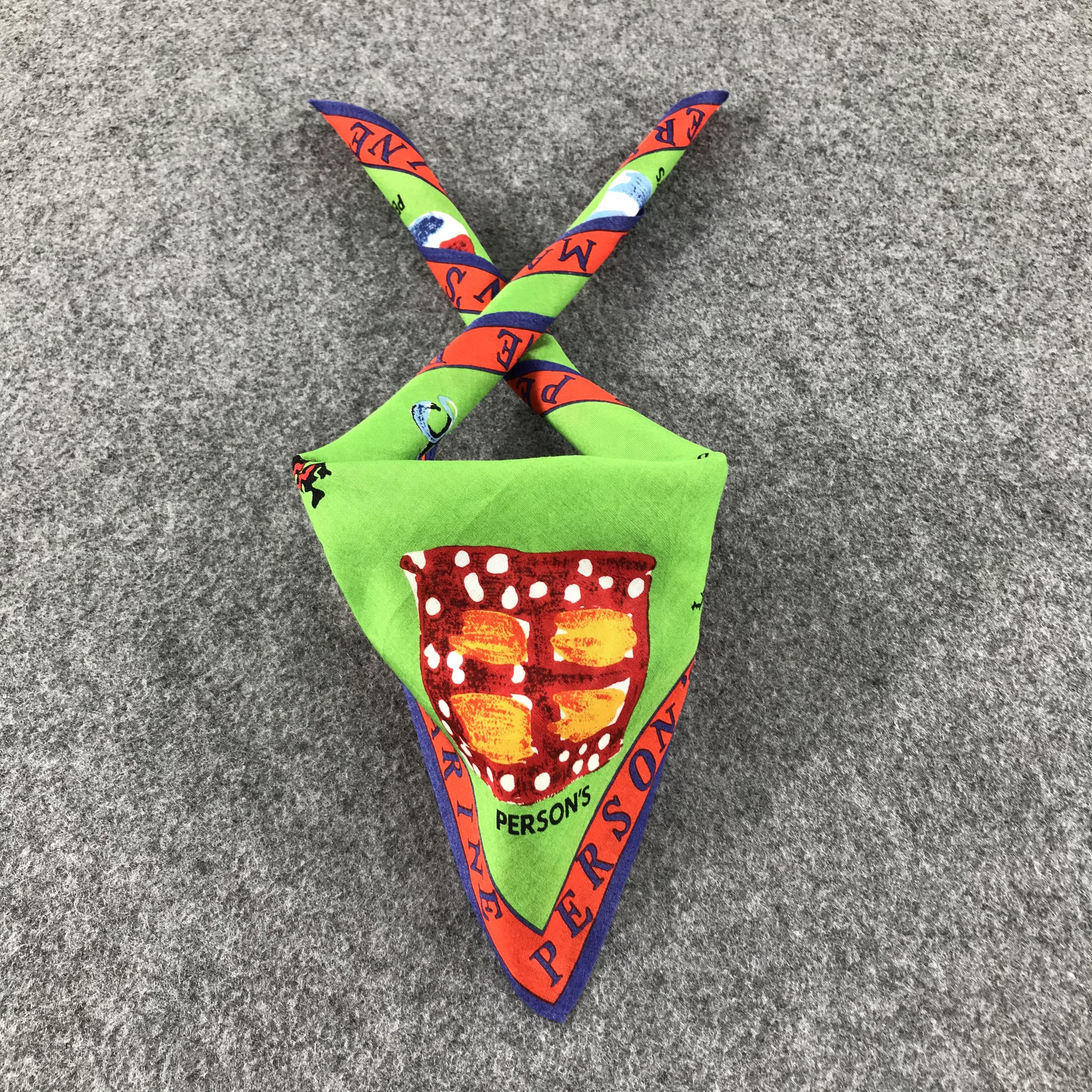 PERSON'S Person's Handkerchief Neckerchief Bandana H255 Size ONE SIZE - 2 Thumbnail