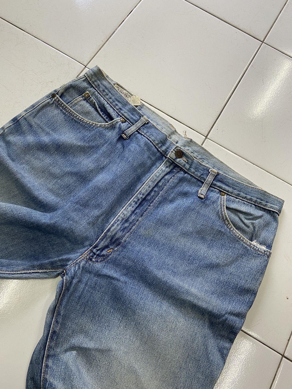 Vintage VINTAGE BOBSON STRAIGHT CUT DENIM JEANS Size US 38 / EU 54 - 3 Thumbnail