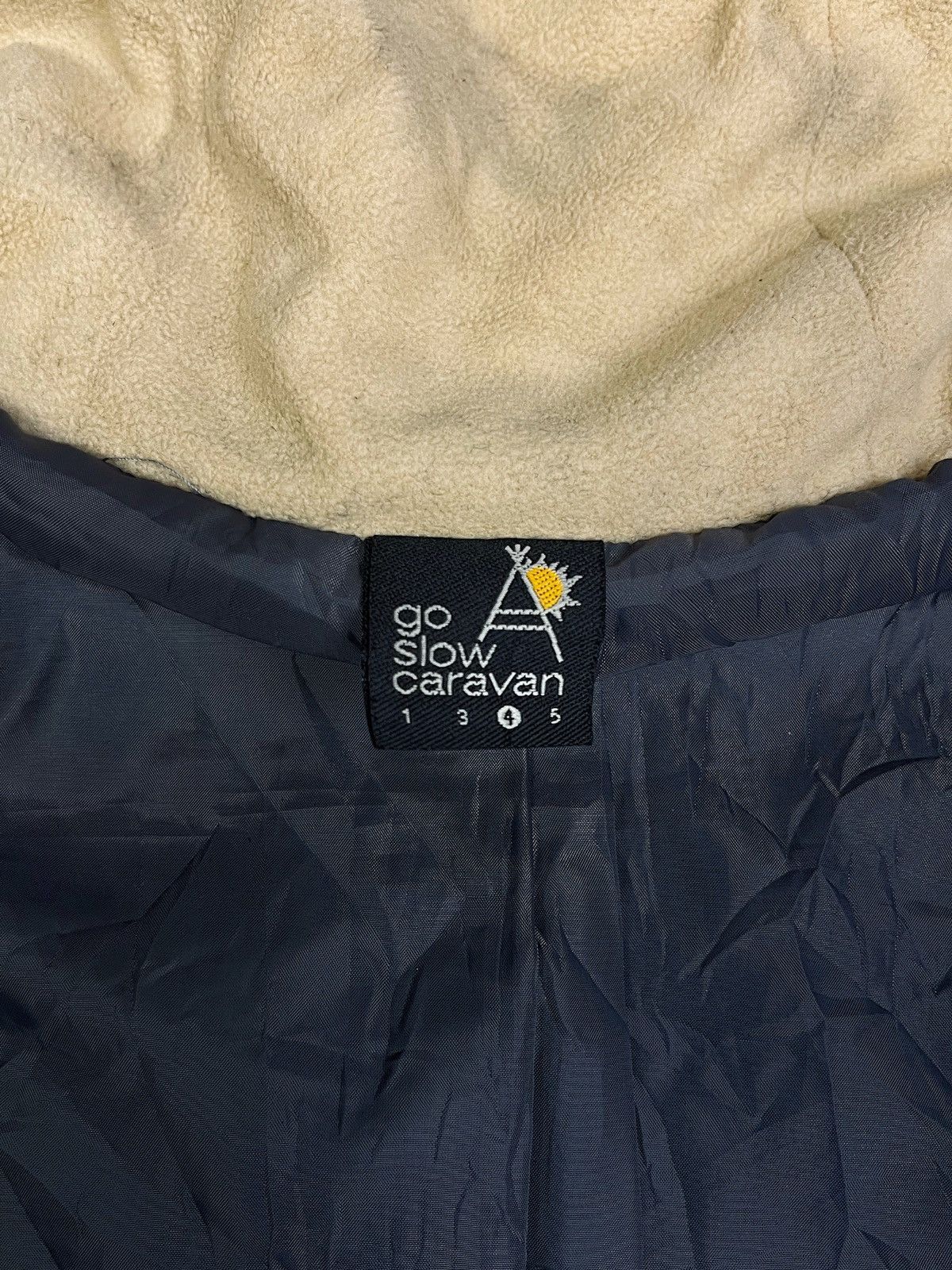 If Six Was Nine × Japanese Brand × go slow caravan Go Slow Caravan Heavy Fleece Jacket Size US M / EU 48-50 / 2 - 8 Thumbnail