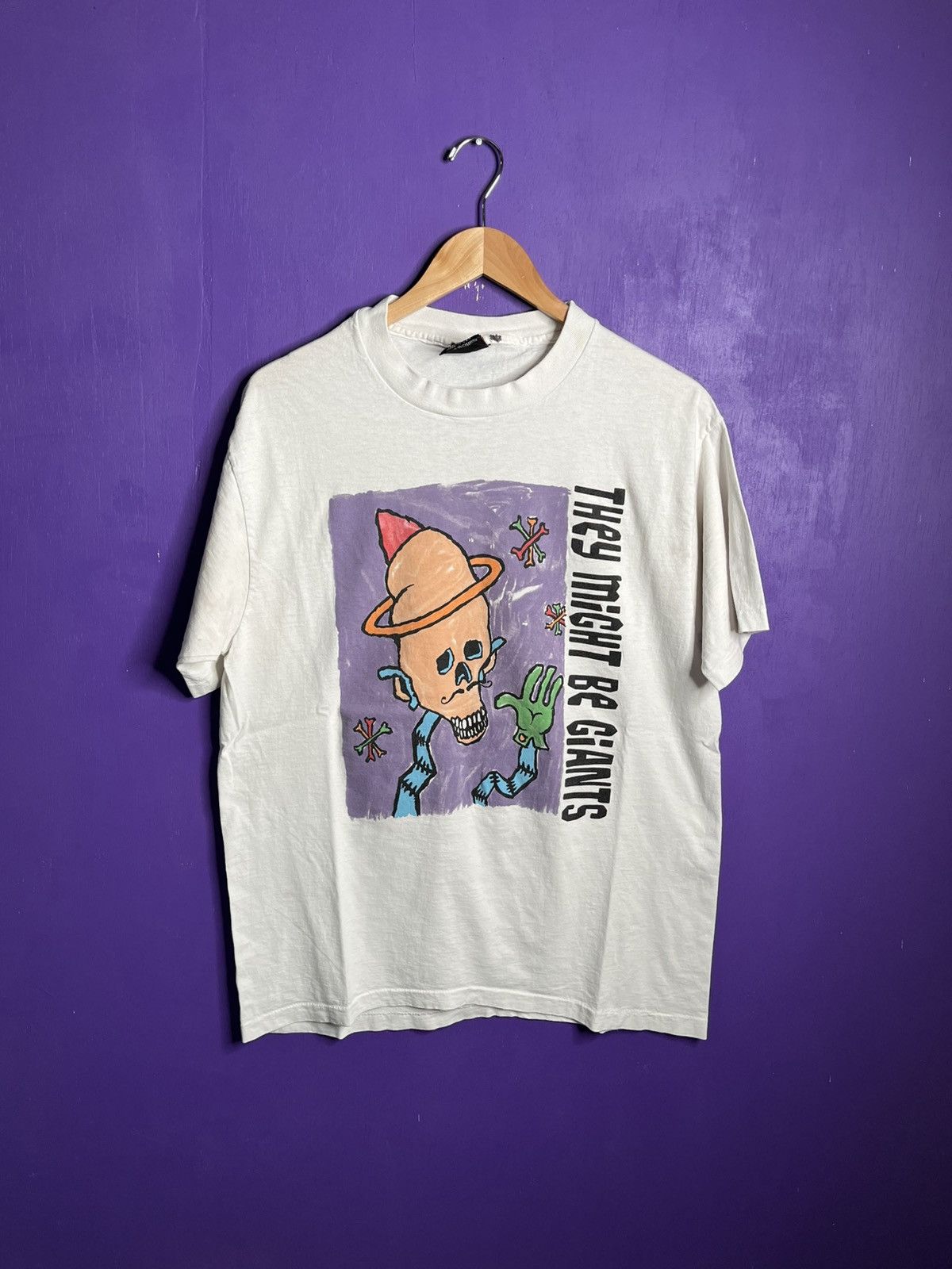 Band Tees × Vintage Vintage 90s They might be giants art tour t-shirt Size US L / EU 52-54 / 3 - 1 Thumbnail