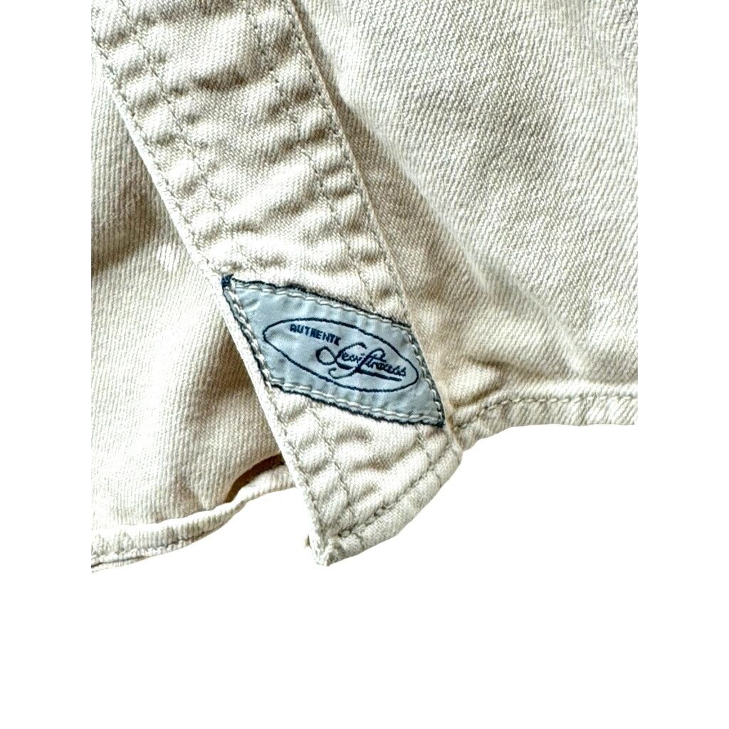 Levi's × Vintage Levi Strauss Men's Utility Chore Dual Pocket Canvas Shirt Size US L / EU 52-54 / 3 - 5 Thumbnail