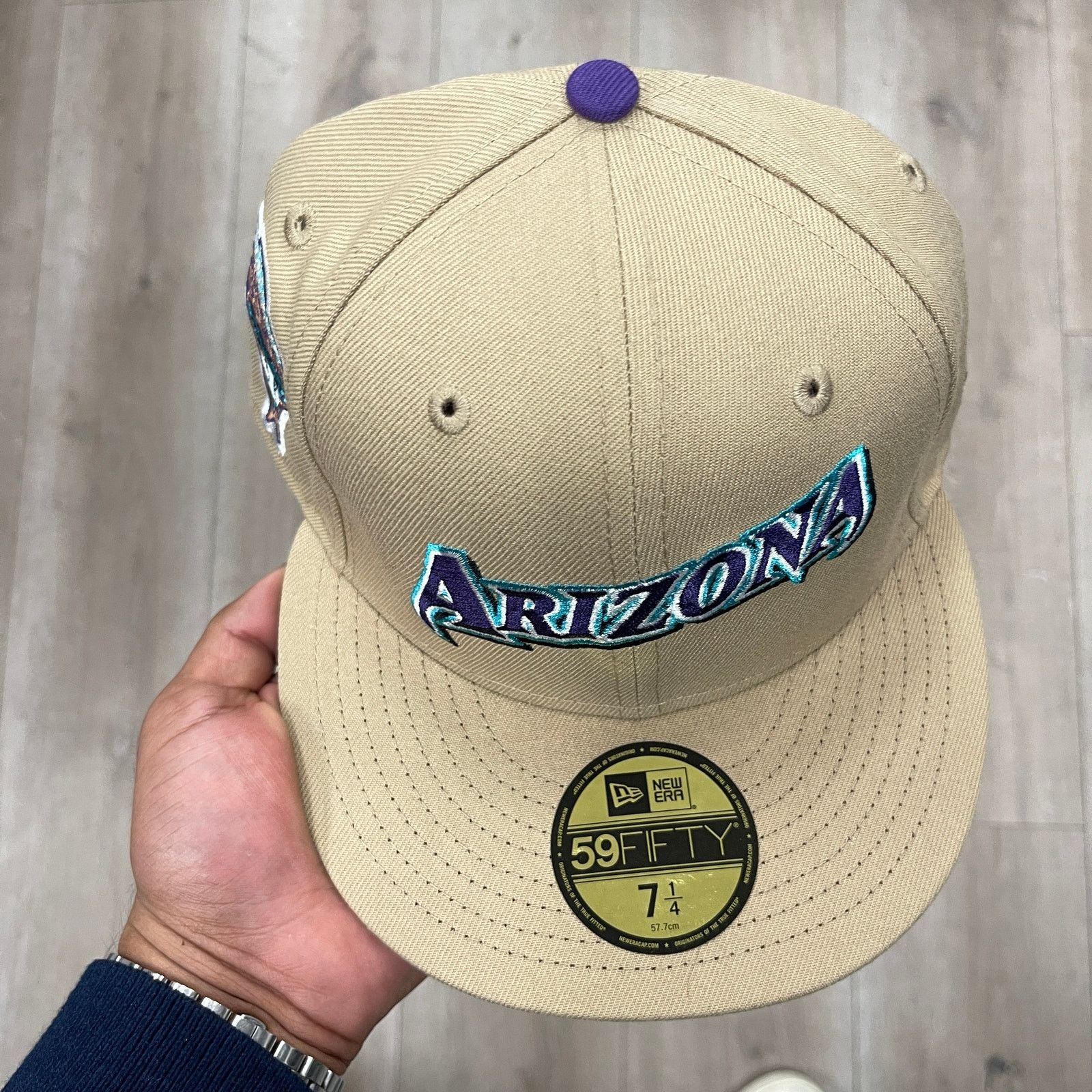 New Era New Era 59FIFTY Arizona Diamondbacks fitted hat cap 7 1/4 Size ONE SIZE - 3 Thumbnail