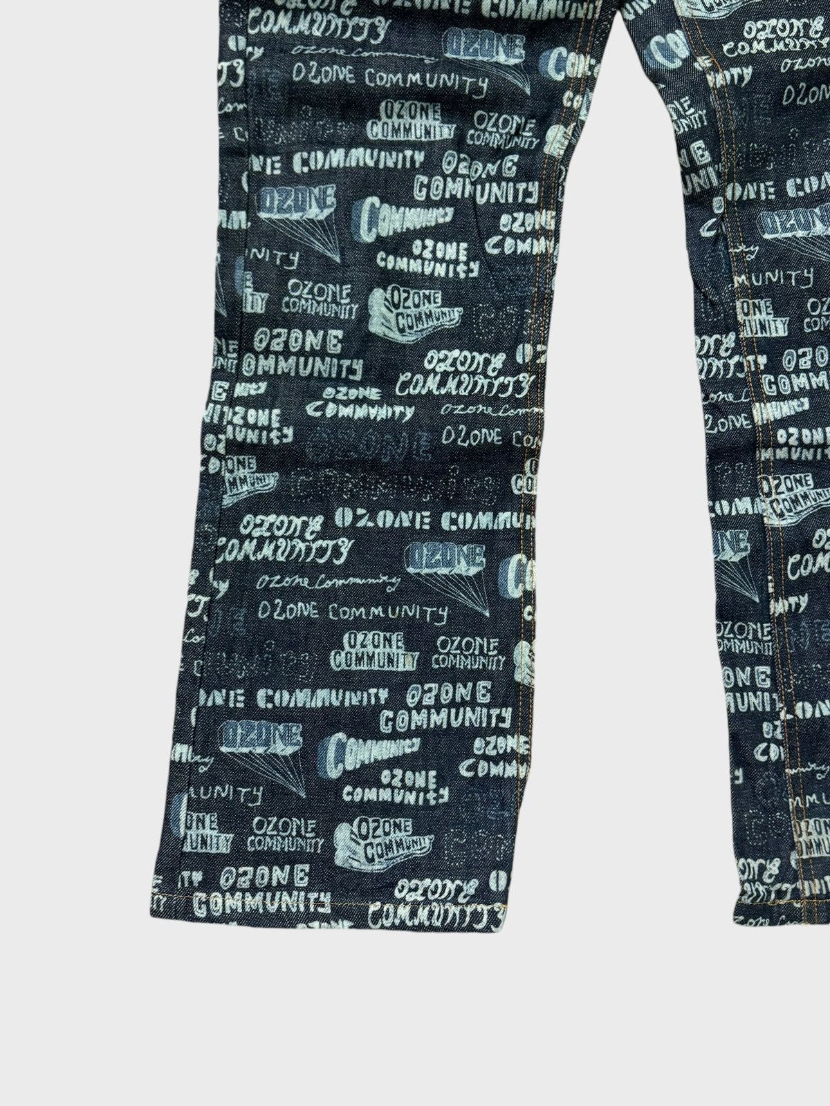 Japanese Brand × Vintage Flared OZONE COMMUNITY Overpinted Hysteric Glamour Style Size US 27 - 7 Thumbnail