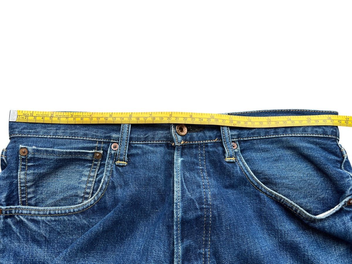 Edwin Vintage Edwin 505 Distressed Baggy Denim Jeans 33x30 Size US 33 - 11 Thumbnail