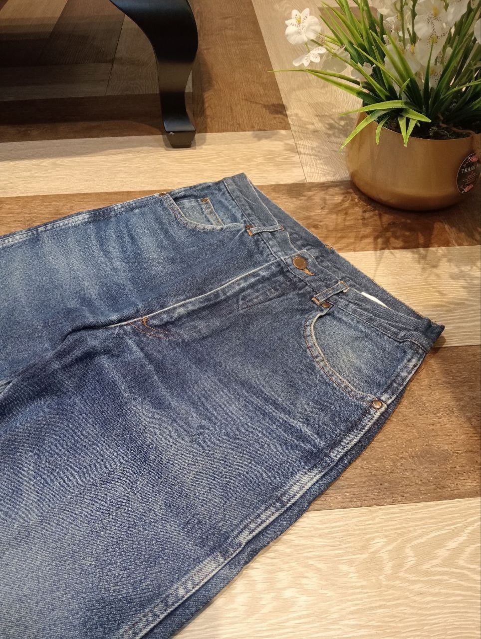 Comme des Garcons Homme VINTAGE COMME DES GARCONS HOMME BLUE DENIM PANTS Size US 29 - 5 Thumbnail