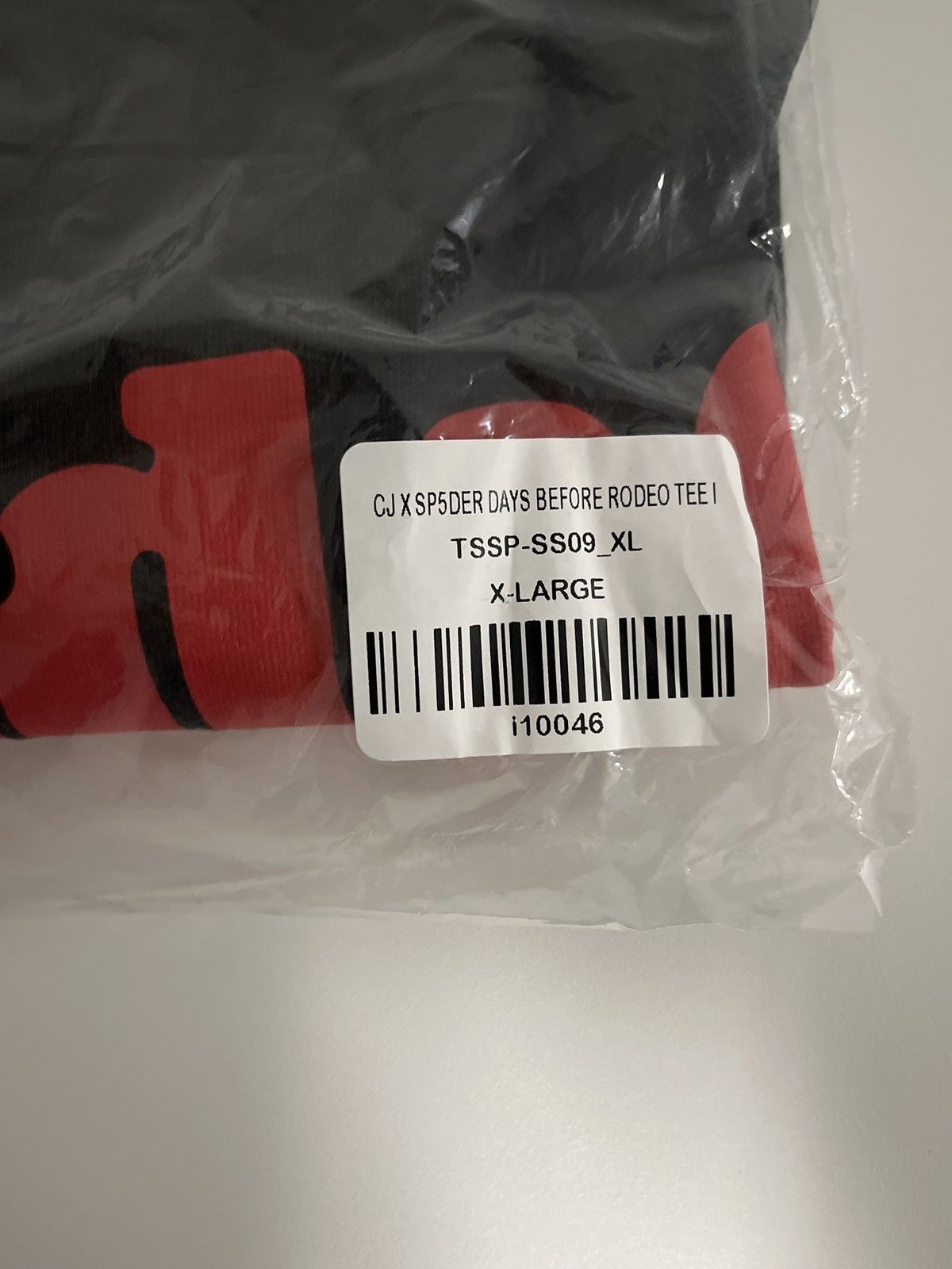 Travis Scott × Young Thug CJ X SP5DER DAYS BEFORE RODEO TEE Size US XL / EU 56 / 4 - 5 Thumbnail