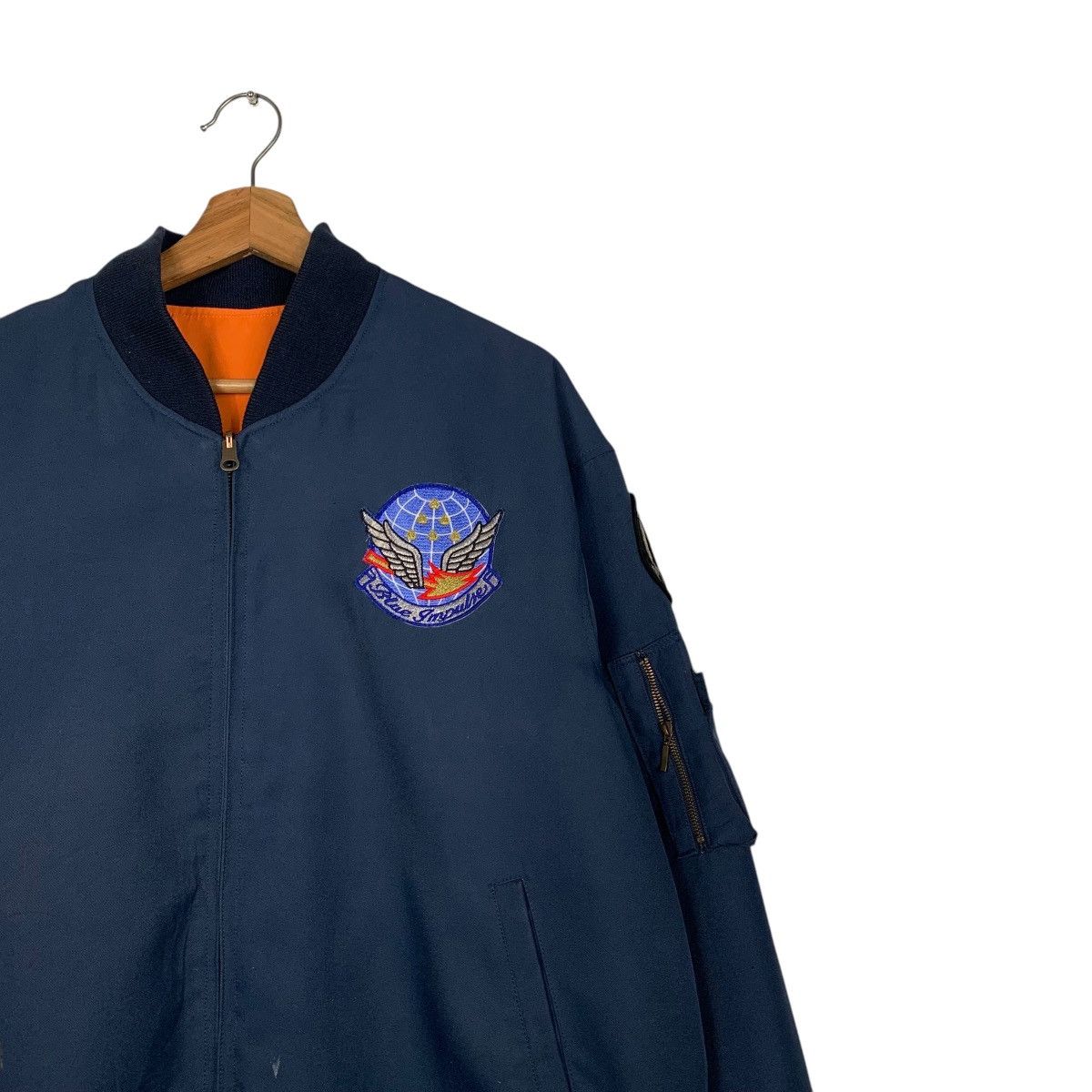 Japanese Brand BLUE IMPULSE DOLPHIN RIDER Reversible Jacket #2042-C88 Size US XL / EU 56 / 4 - 8 Thumbnail