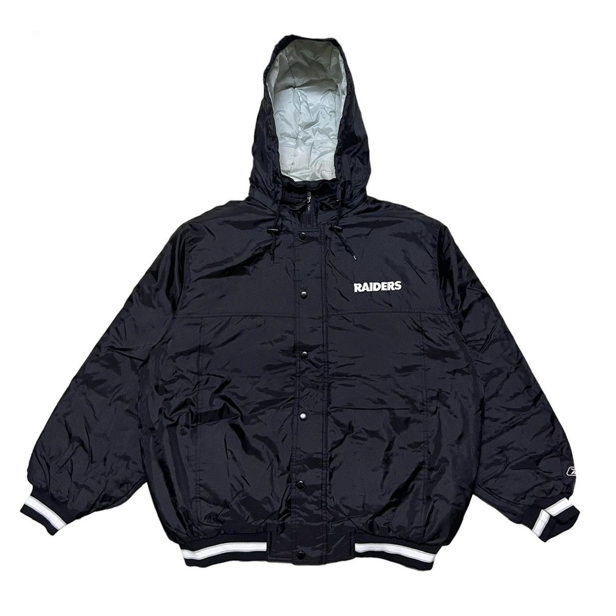 NFL Raiders Big Logo Hoody Jacket by Reebok Size US L / EU 52-54 / 3 - 2 Thumbnail