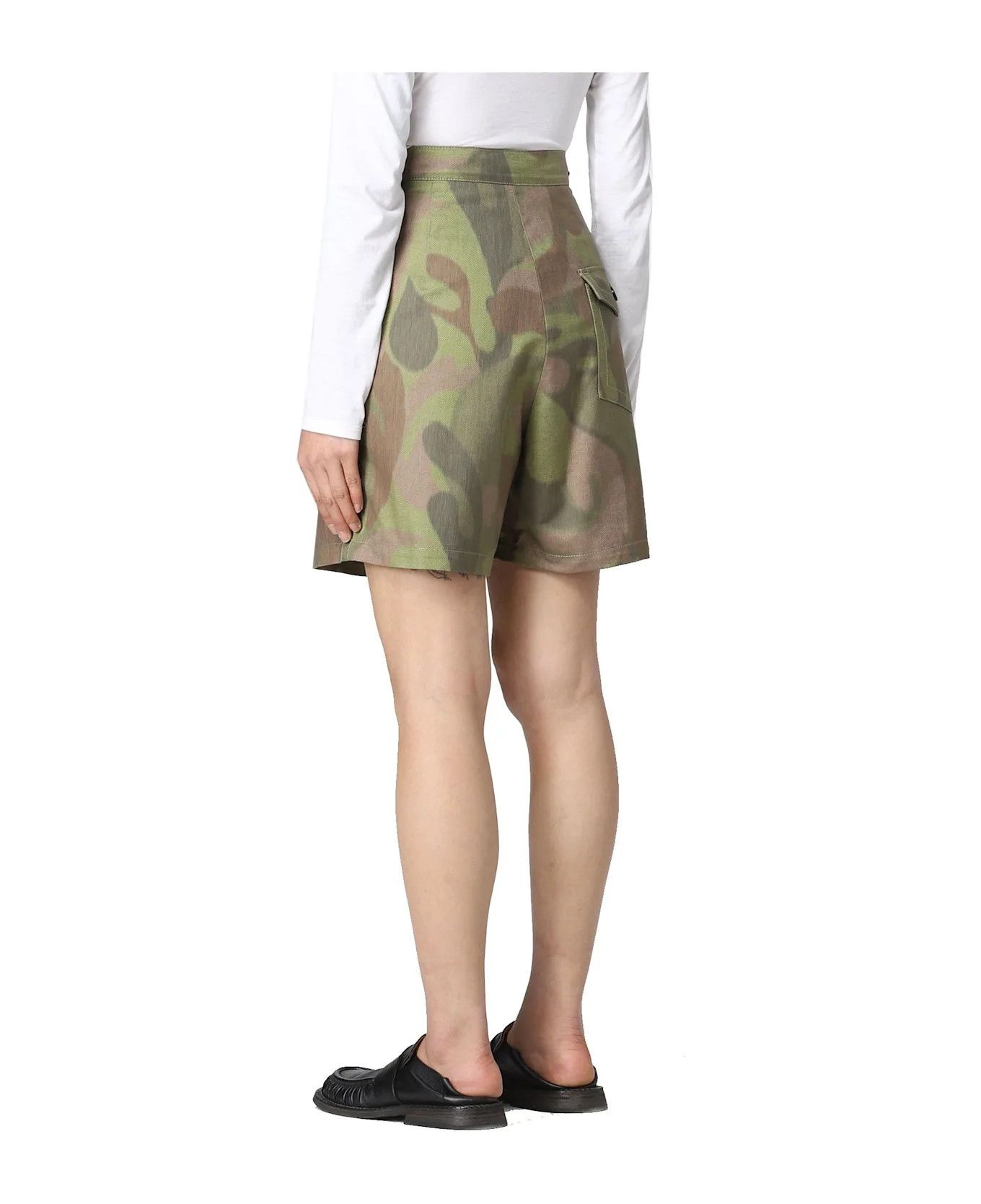 Marni o1y1125 Short in Multicolor Size 27" / US 4 / IT 40 - 3 Thumbnail