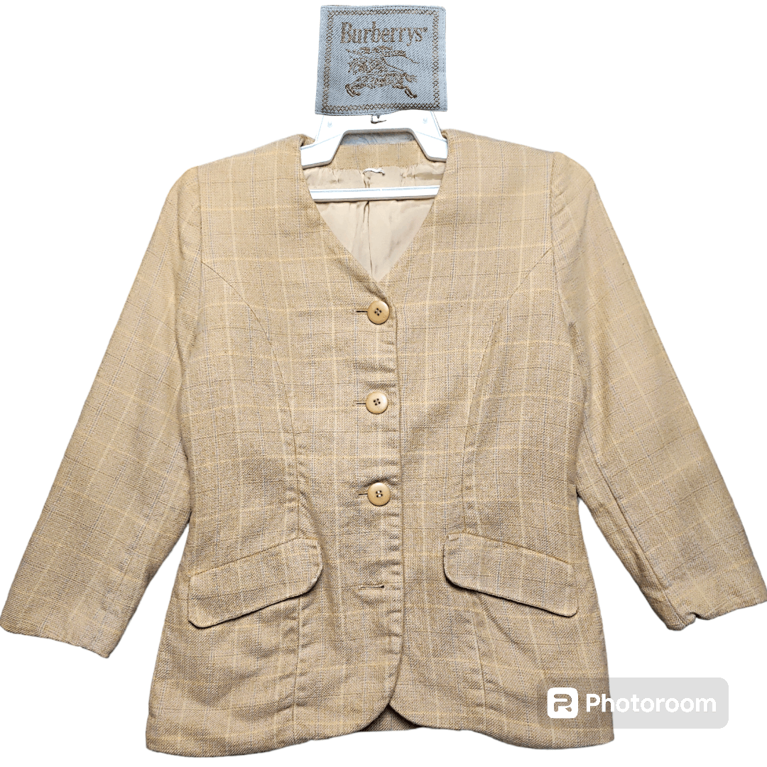 Burberry × Burberry Prorsum × Vintage Vintage 90s Burberry Blazer