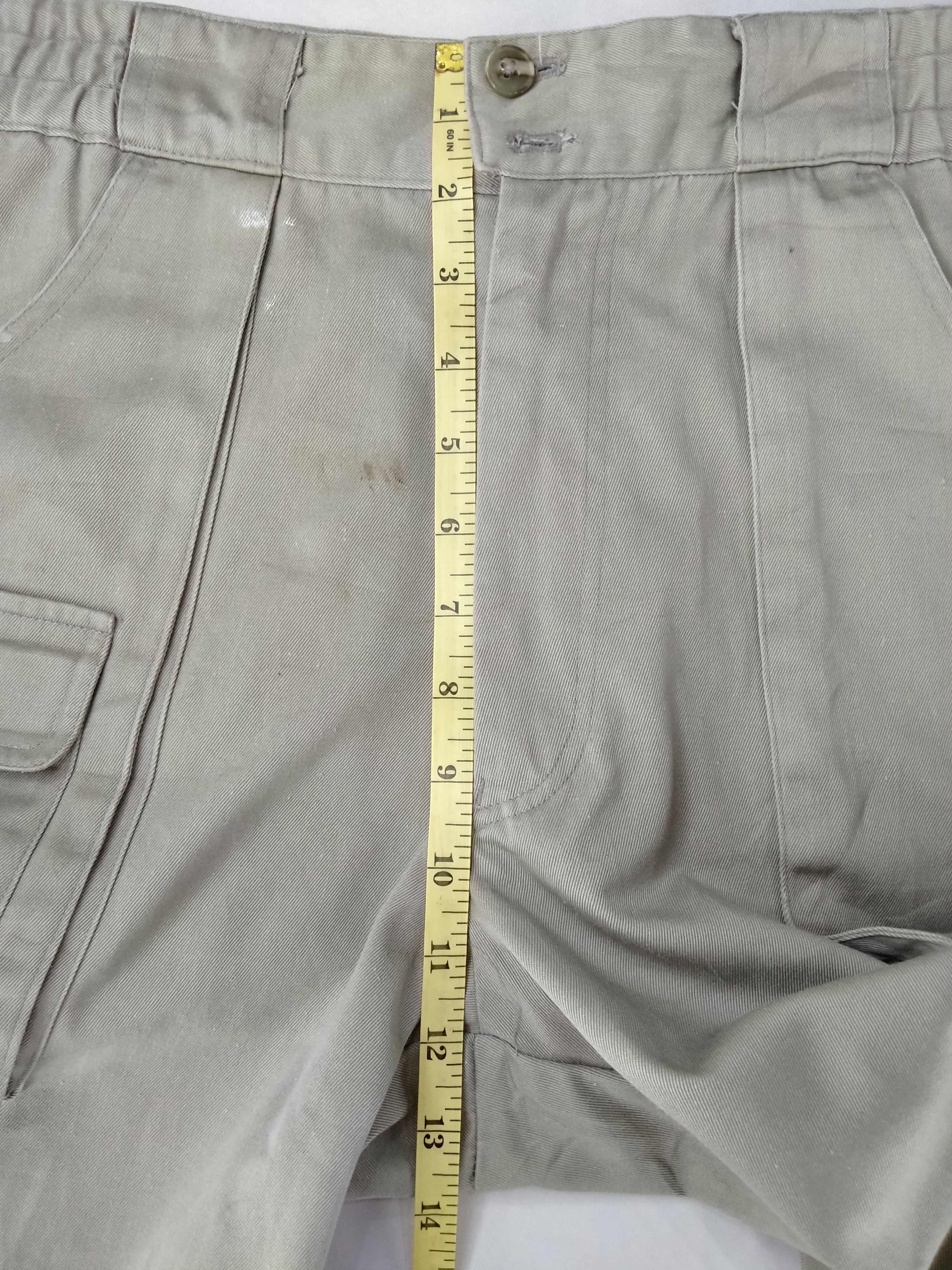Japanese Brand Elastic/Drawstring Waist Japanese Brand Cargo 31x28.5 -CP077 Size US 31 - 6 Thumbnail