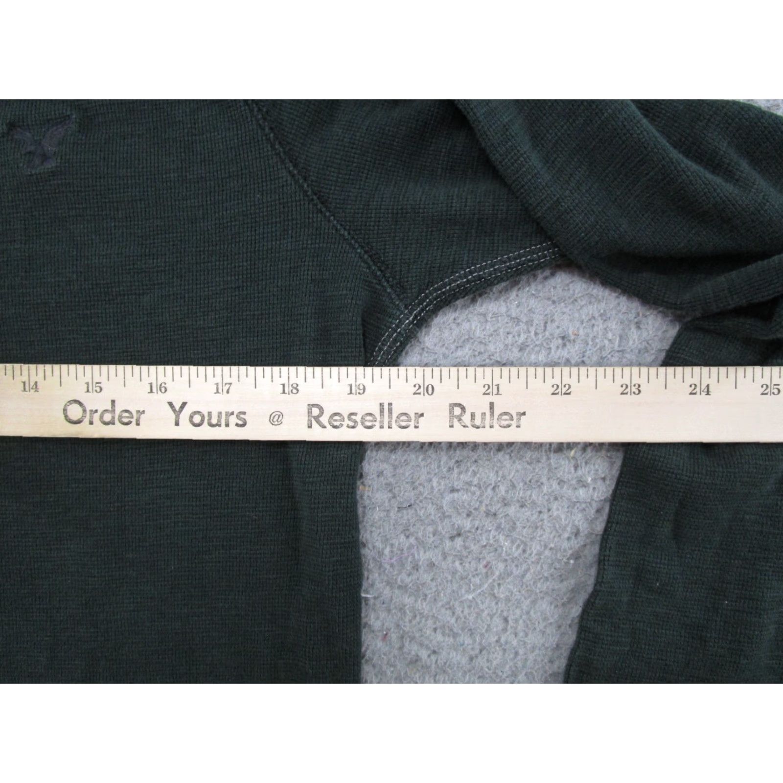 American Eagle Outfitters American Eagle Outfitters Shirt Mens M Green Thermal Waffle Knit Crew Neck Classic AE Legend Vintage: No Size US M / EU 48-50 / 2 - 5 Thumbnail
