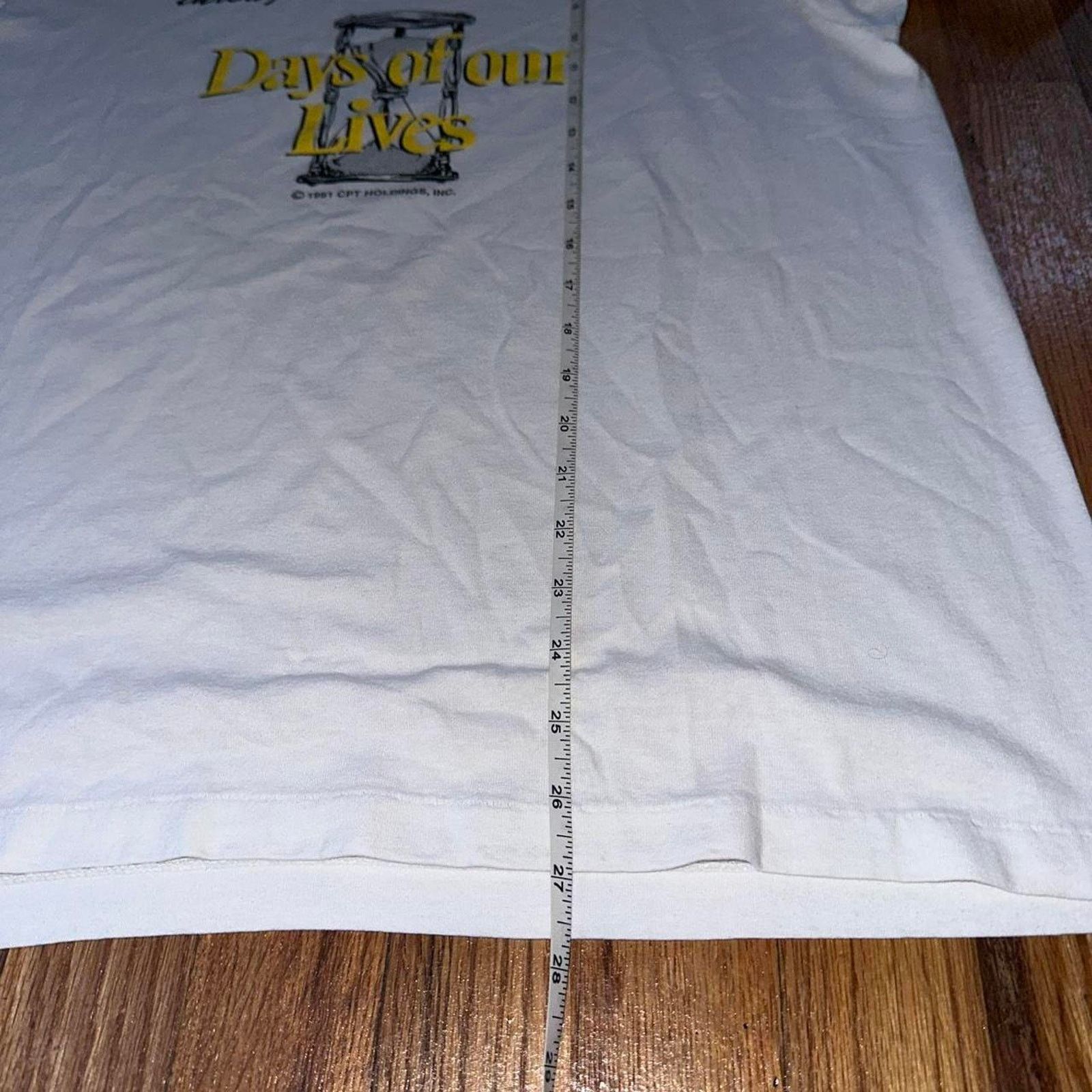 Hanes × Vintage 90s Single Stitch Days Of Our Lives Soap Opera TV Show sz L Size US L / EU 52-54 / 3 - 8 Thumbnail