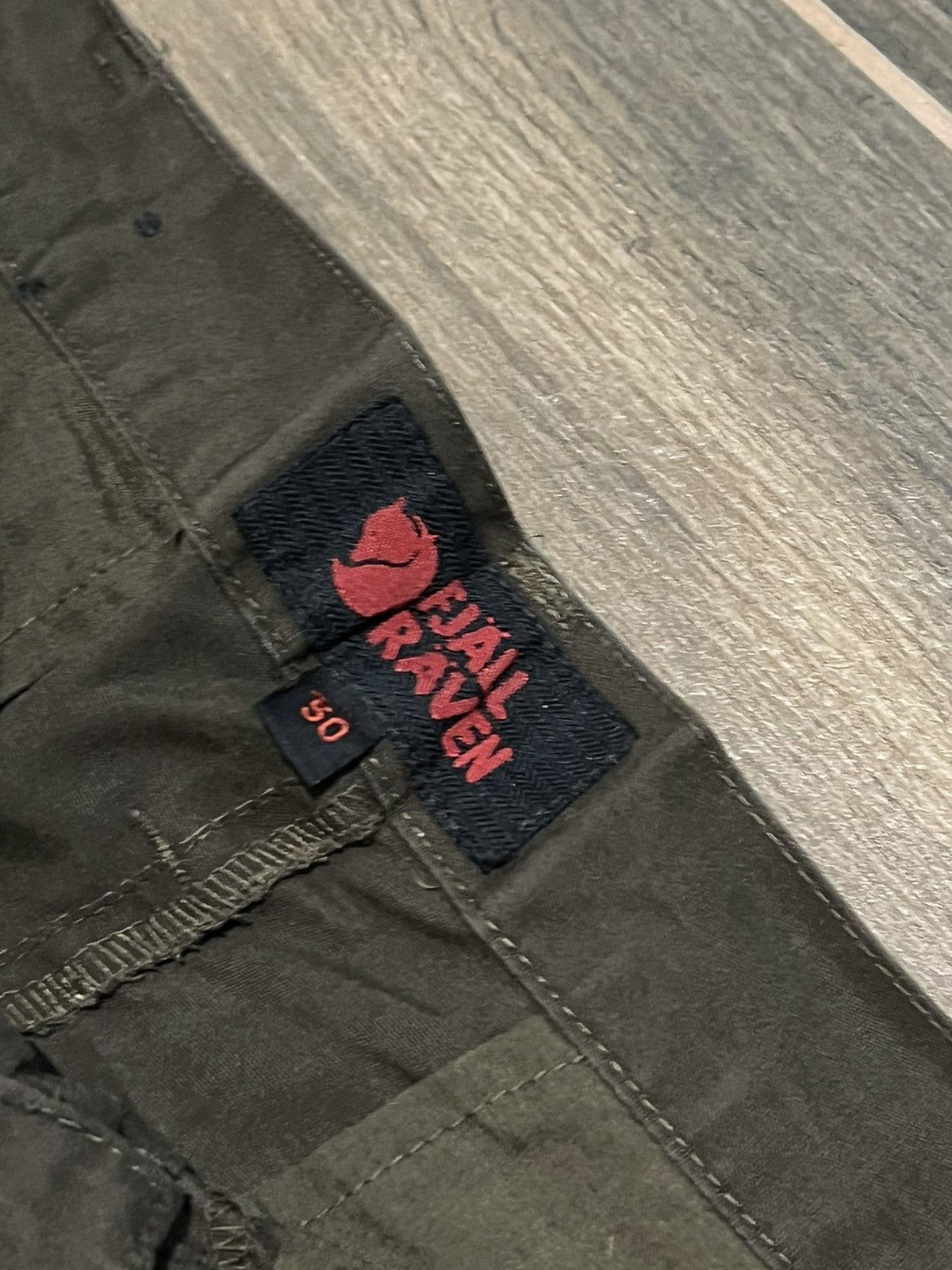 Fjallraven × Vintage Vintage Fjallraven G-1000 Brown Cargo Outdoor Life Pant Size US 34 / EU 50 - 4 Thumbnail