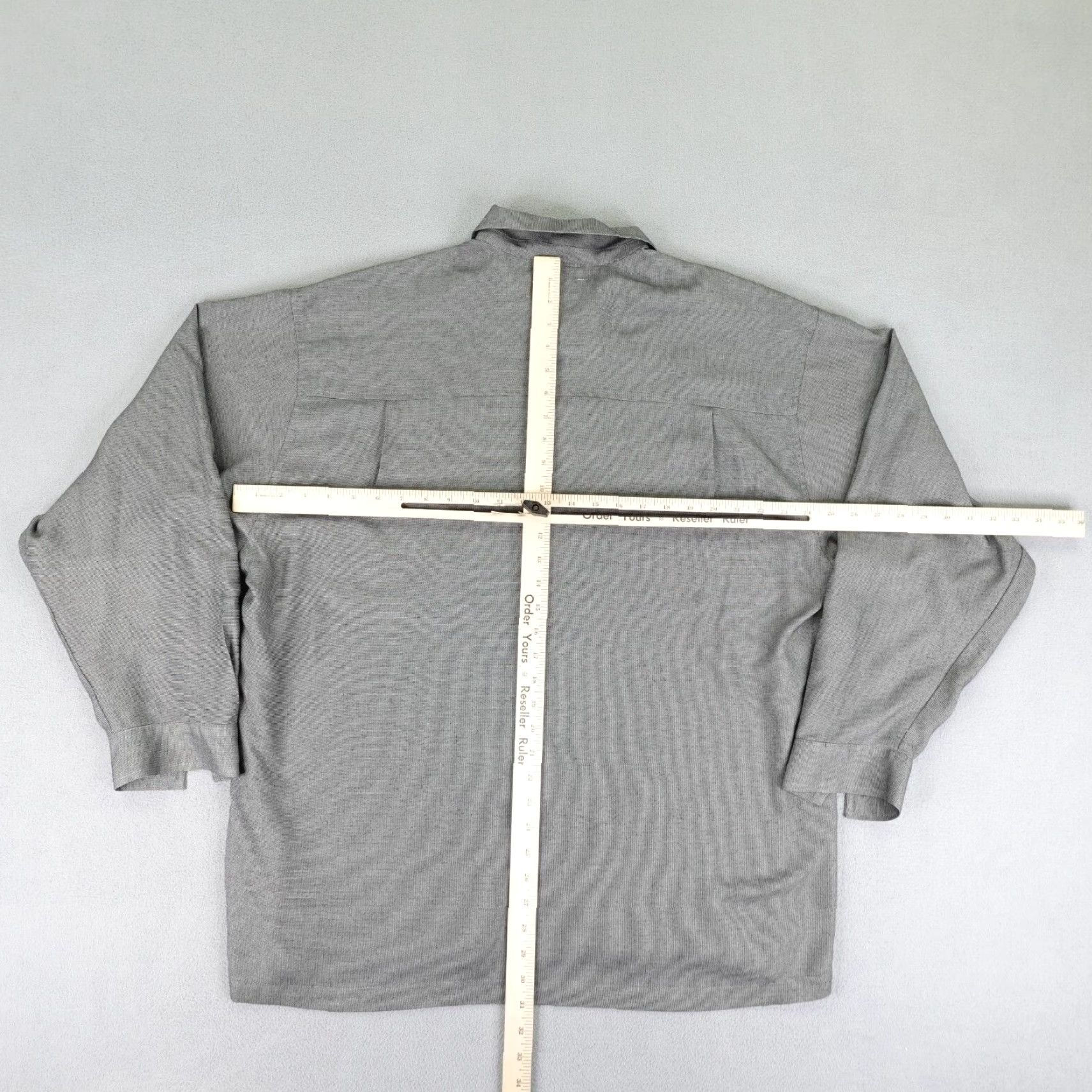 Quiksilver VINTAGE Quiksilver Shirt Mens XL Gray Button Up 90s 80s Beach Surfer Workwear Casual Pattern Solid Size US XL / EU 56 / 4 - 7 Thumbnail