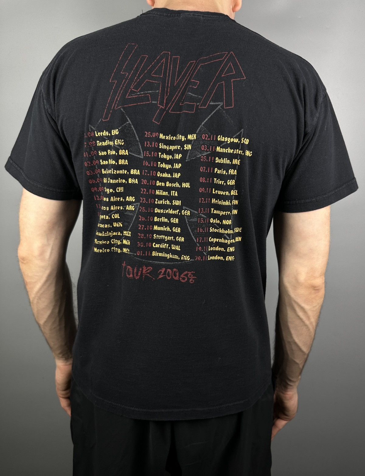 Band Tees Vintage Slayer The Skull 2006 T Shirt Tee Metal Rock 90s Size US M / EU 48-50 / 2 - 10 Thumbnail