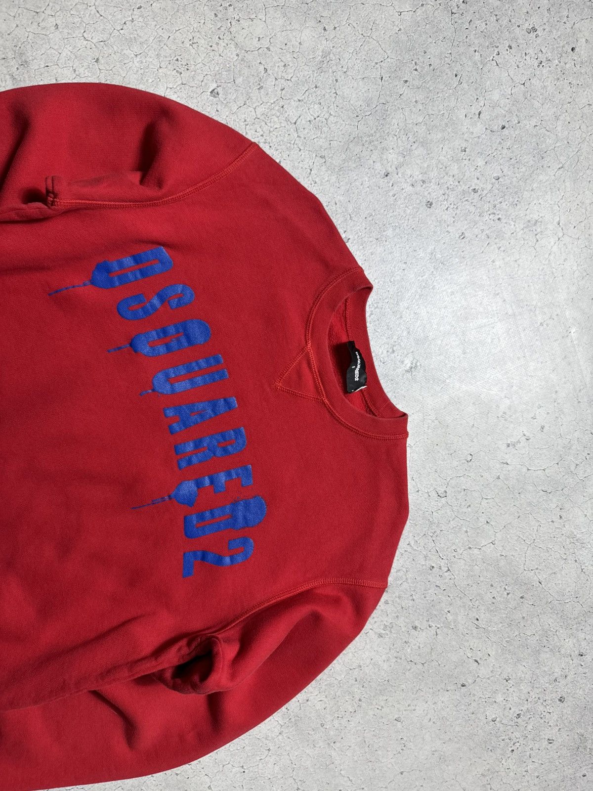 Dsquared2 Dsquared2 Luxury Big Logo Red Sweatshirt Size S Size US S / EU 44-46 / 1 - 4 Thumbnail