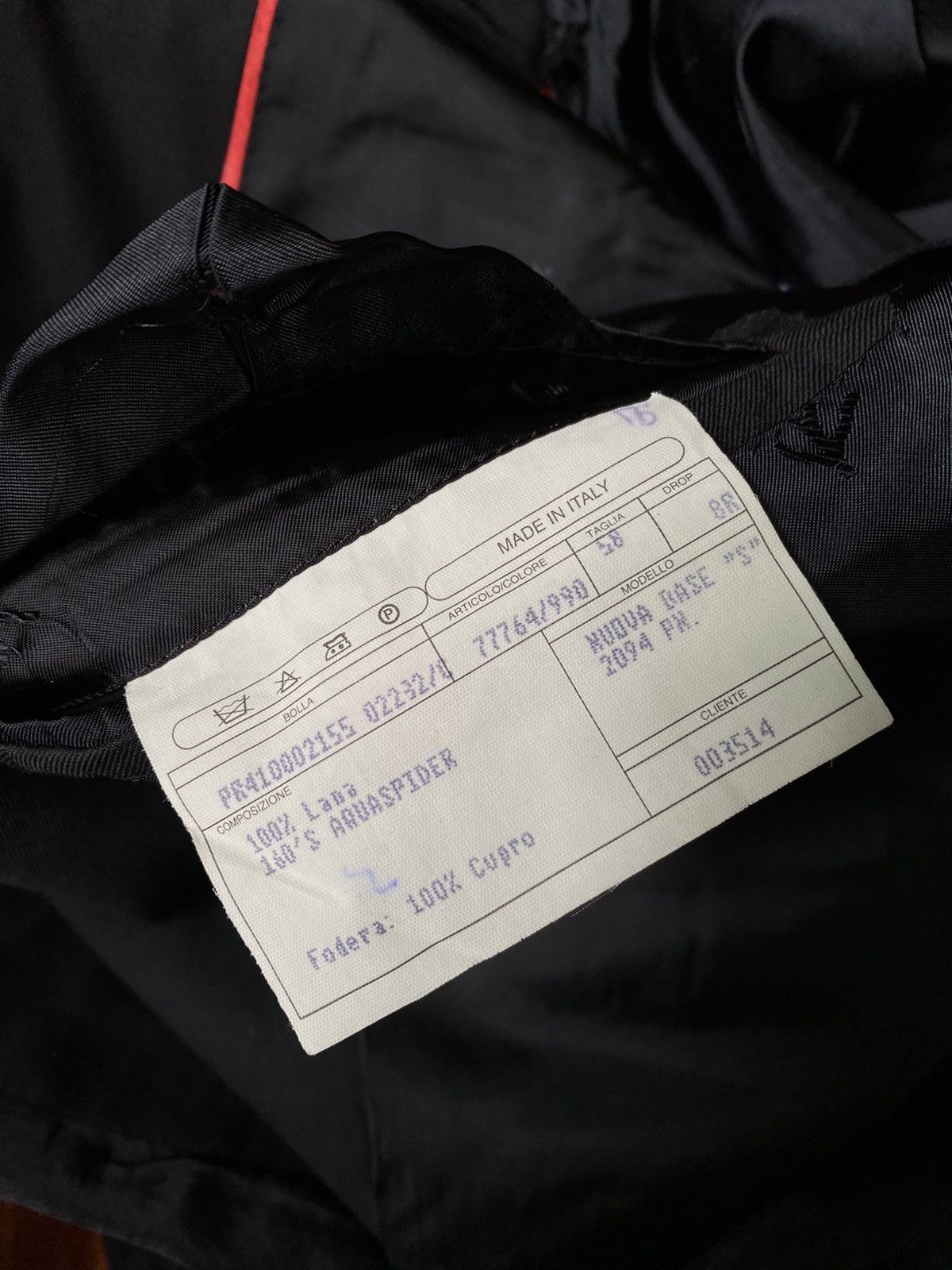 Isaia Isaia Napoli- Aquaspider 160’s Suit Size 50L - 10 Thumbnail