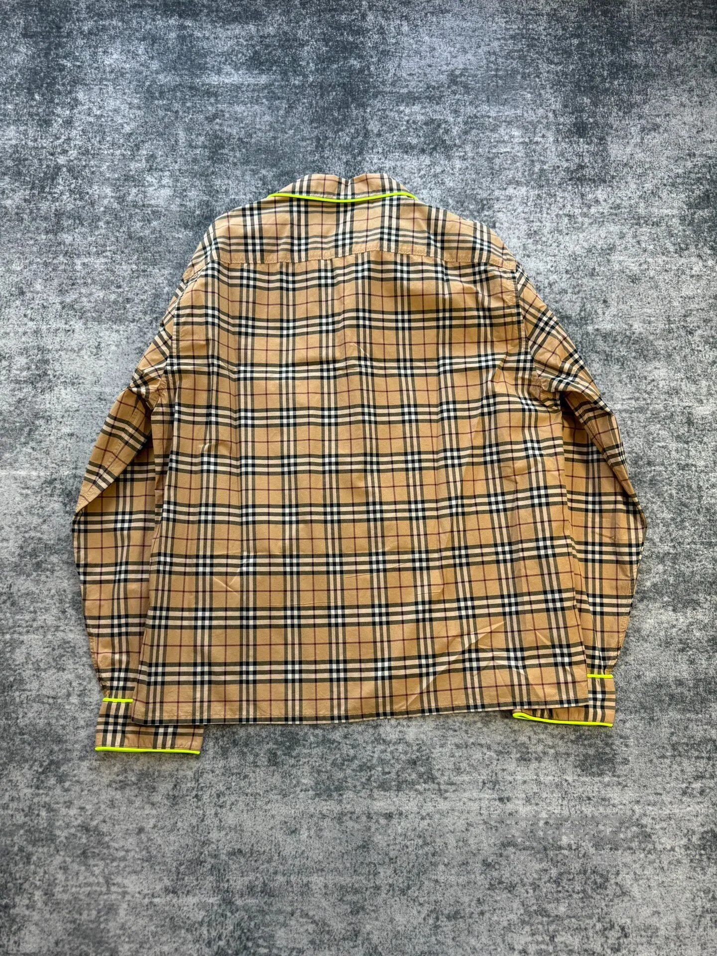 Burberry Burberry Fluorescent border plaid shirt| Size XS / US 0-2 / IT 36-38 - 2 Thumbnail